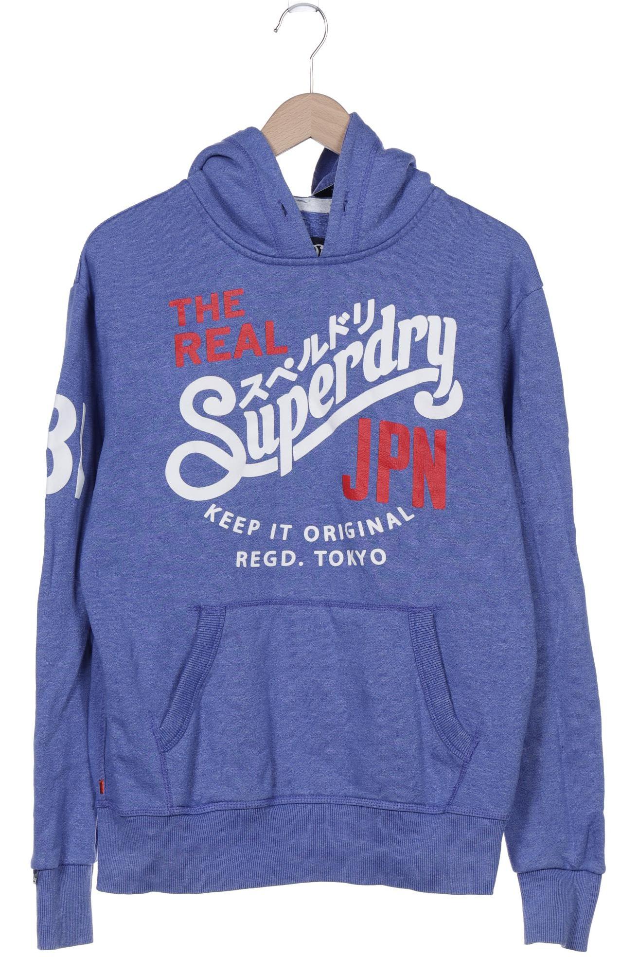 

Superdry Herren Kapuzenpullover, blau