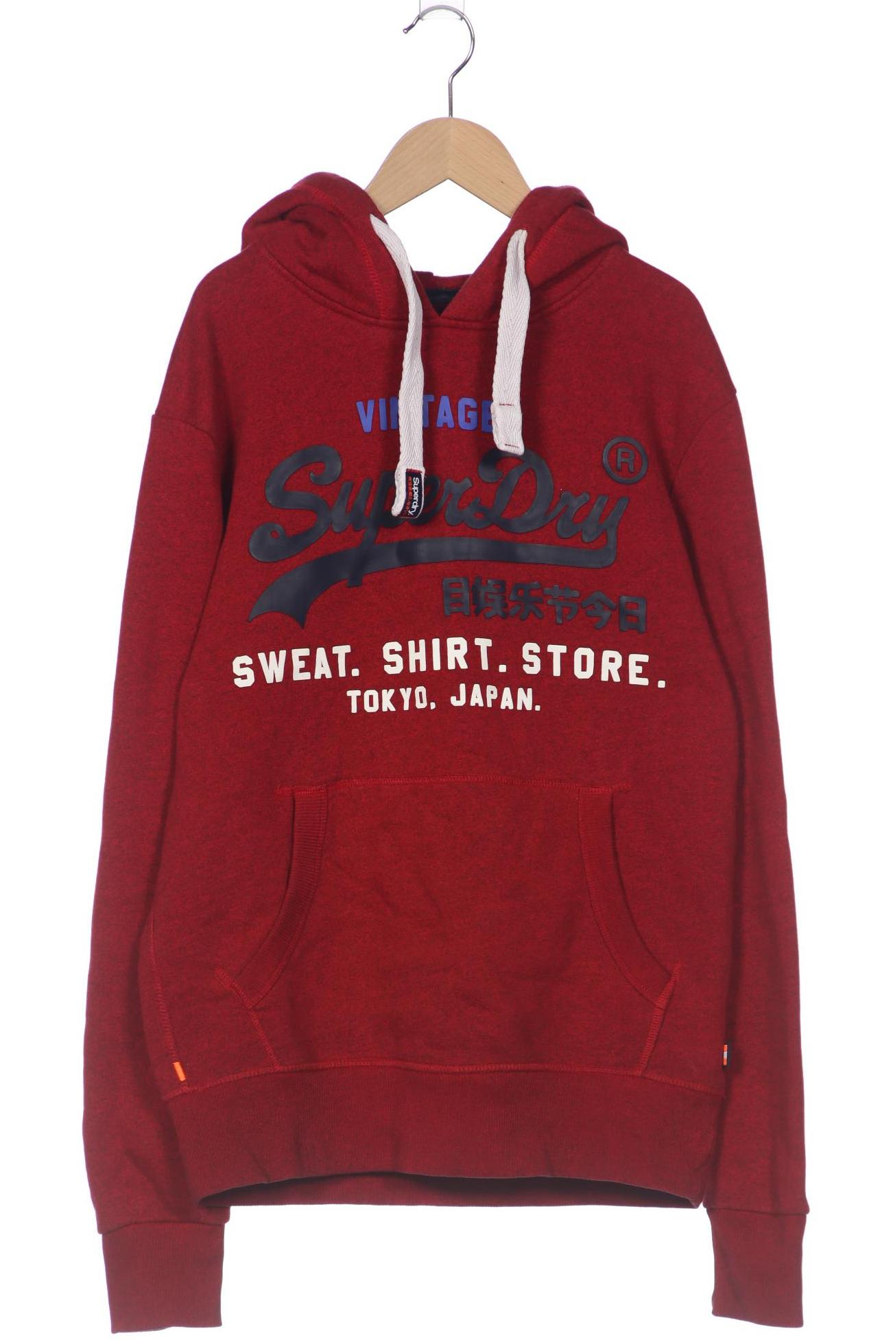 

Superdry Herren Kapuzenpullover, rot, Gr. 48