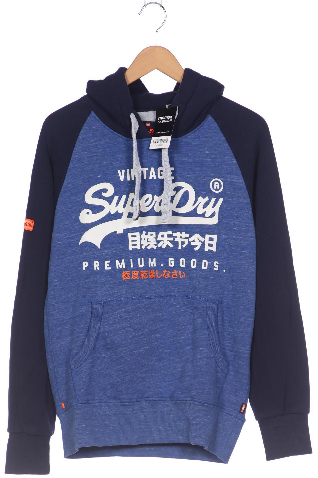 

Superdry Herren Kapuzenpullover, blau, Gr. 44