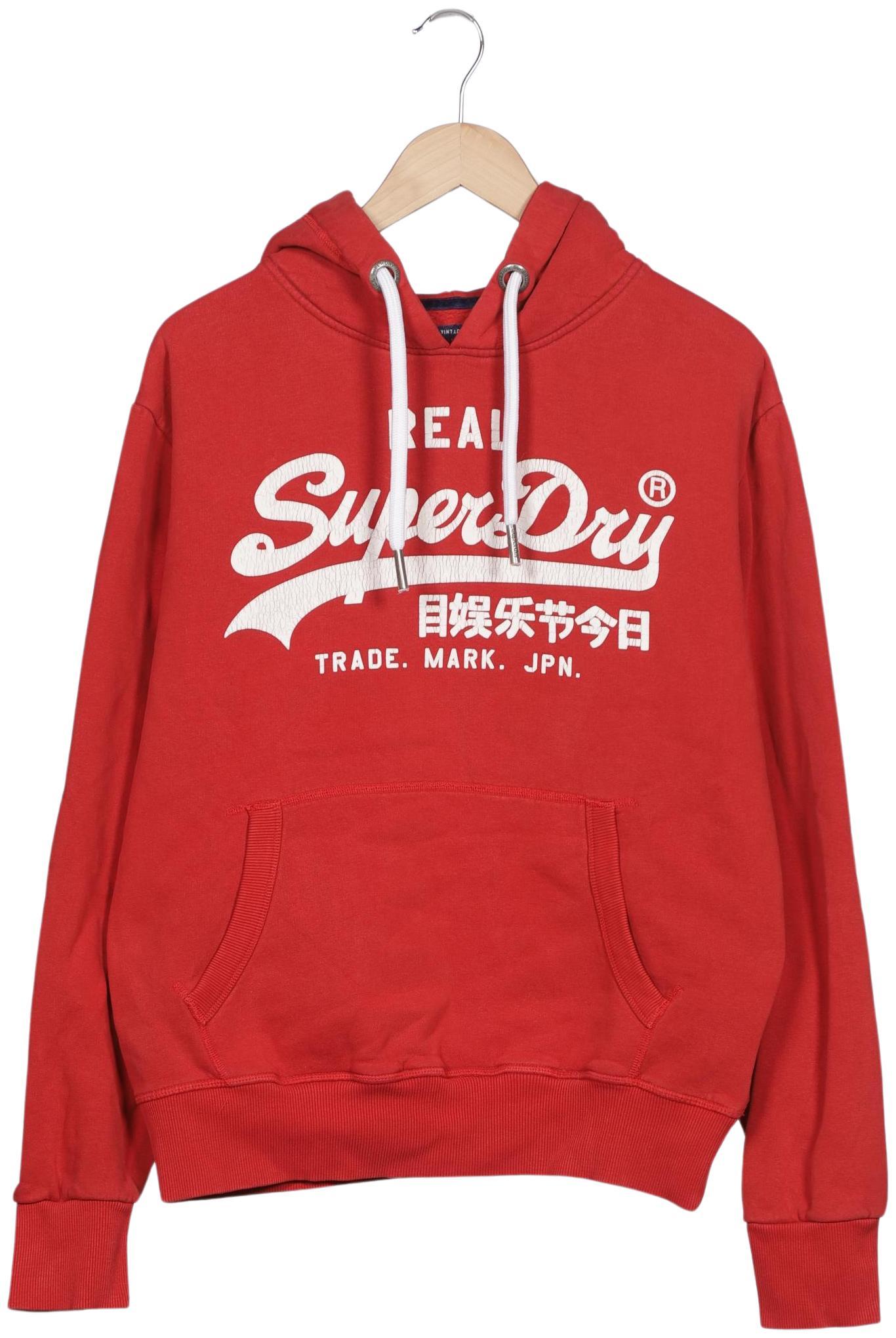 

Superdry Herren Kapuzenpullover, rot, Gr. 52