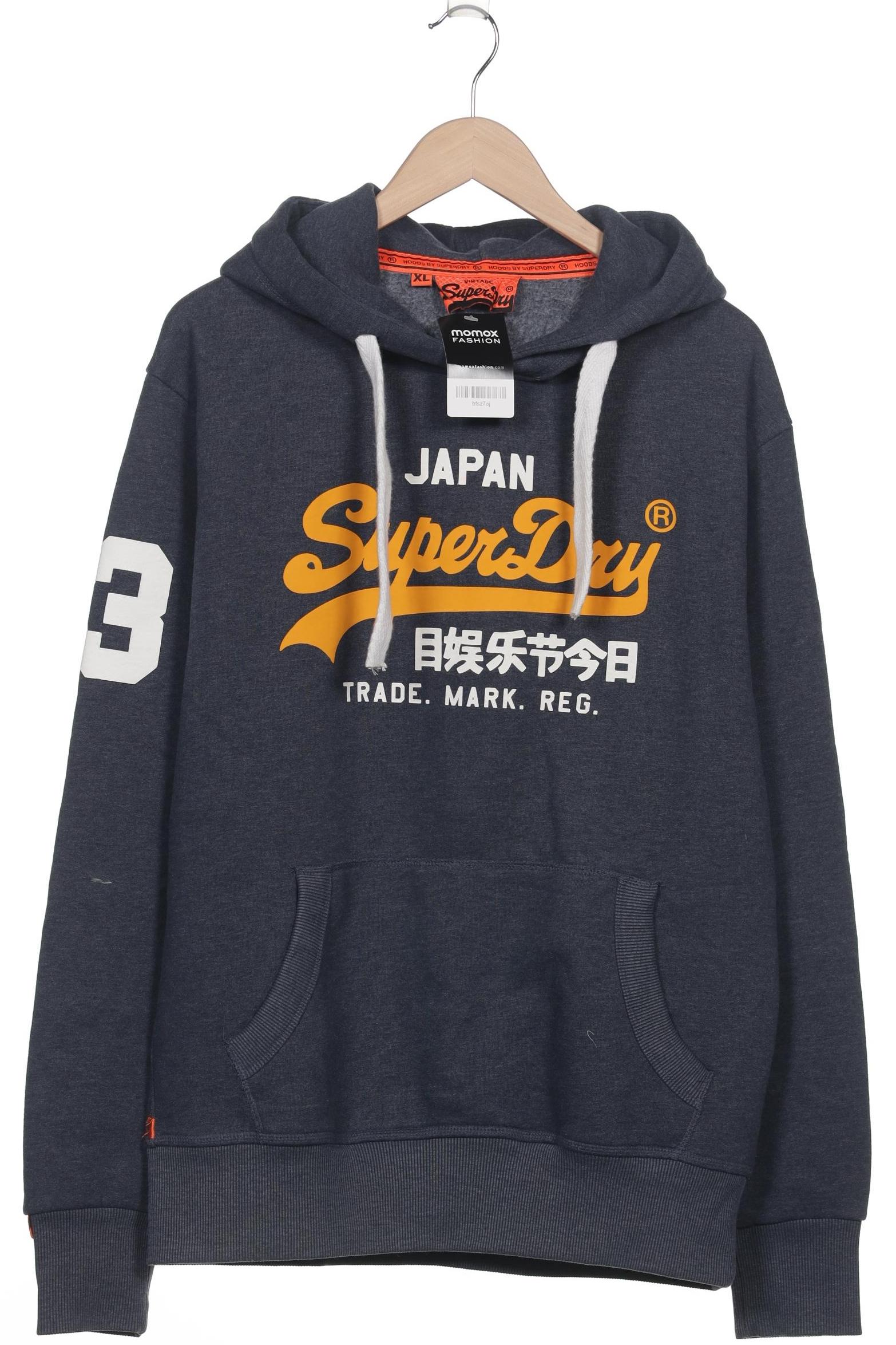 

Superdry Herren Kapuzenpullover, marineblau, Gr. 54