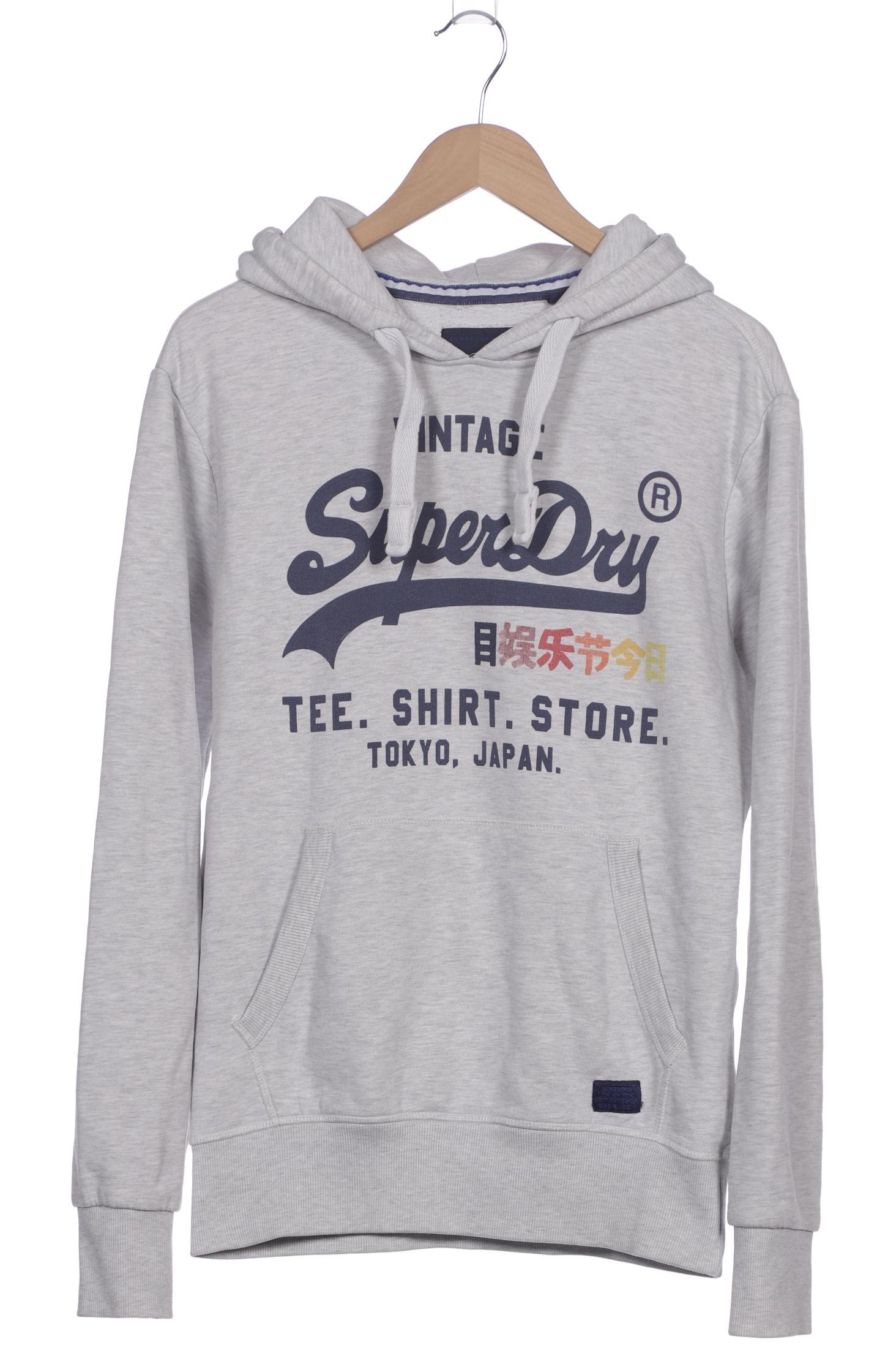 

Superdry Herren Kapuzenpullover, grau, Gr. 52