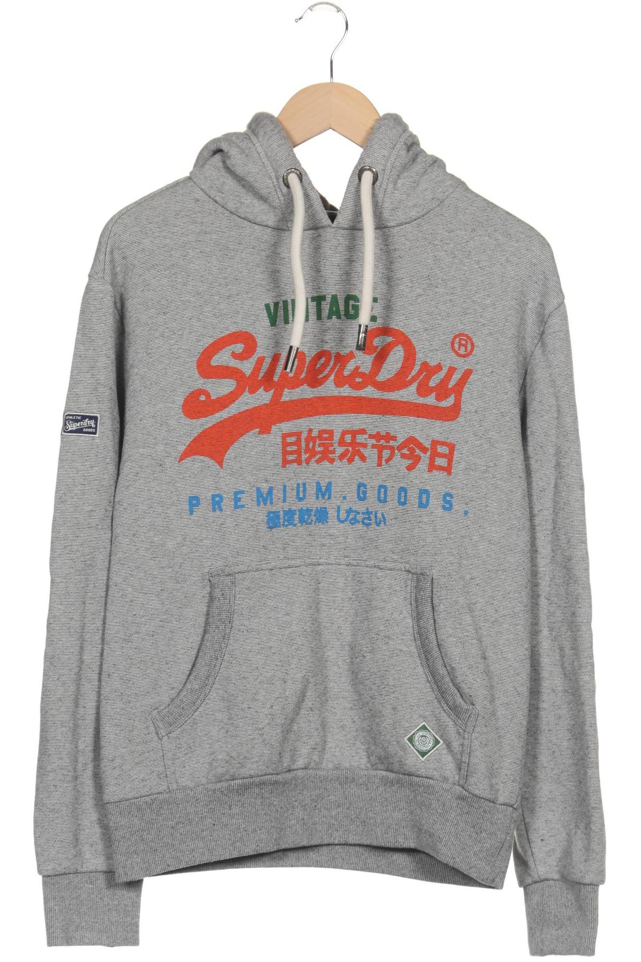 

Superdry Herren Kapuzenpullover, grau, Gr. 48