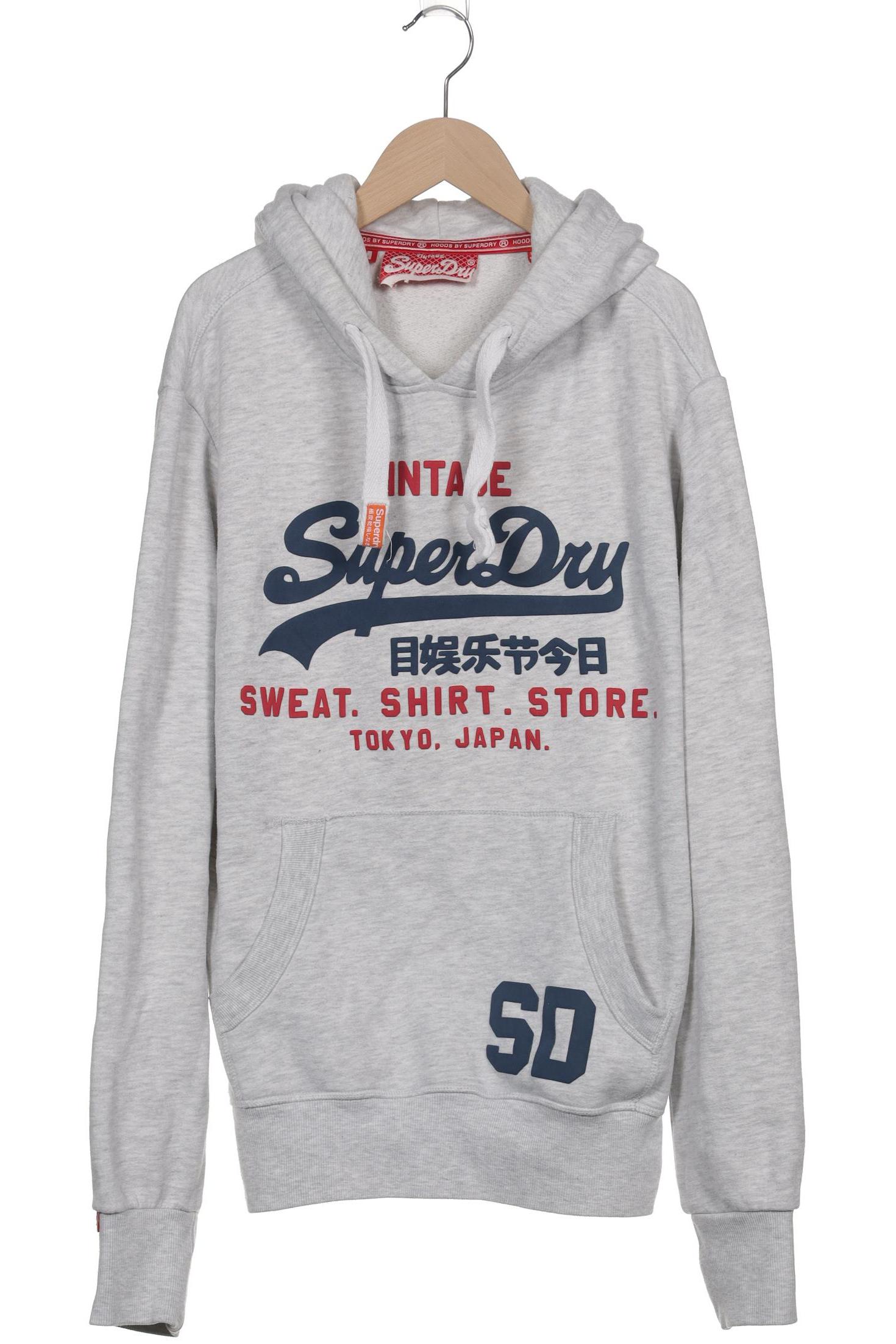 

Superdry Herren Kapuzenpullover, grau, Gr. 48
