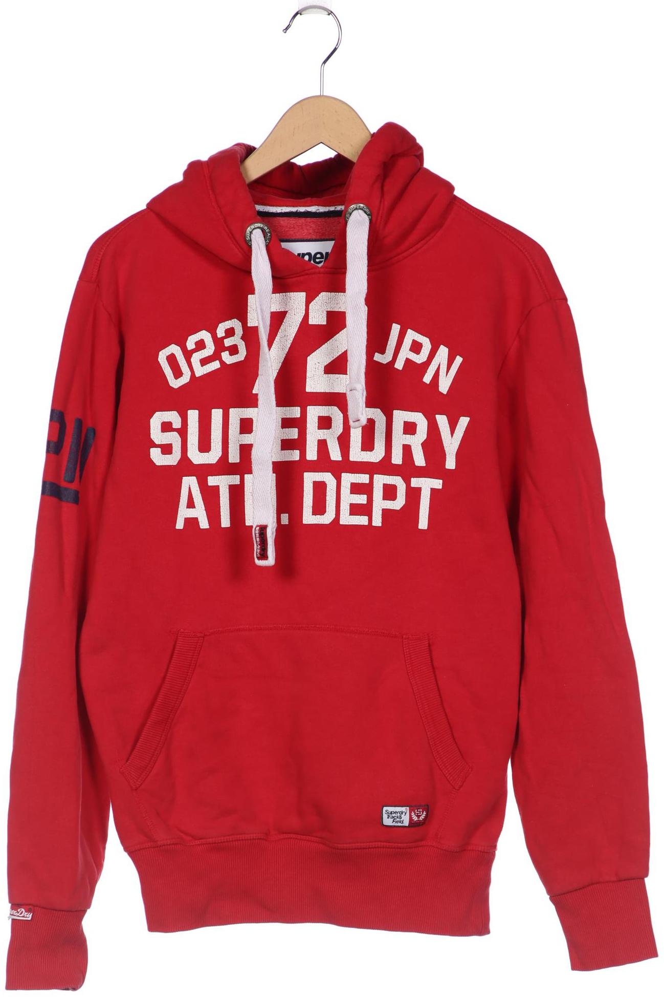 

Superdry Herren Kapuzenpullover, rot