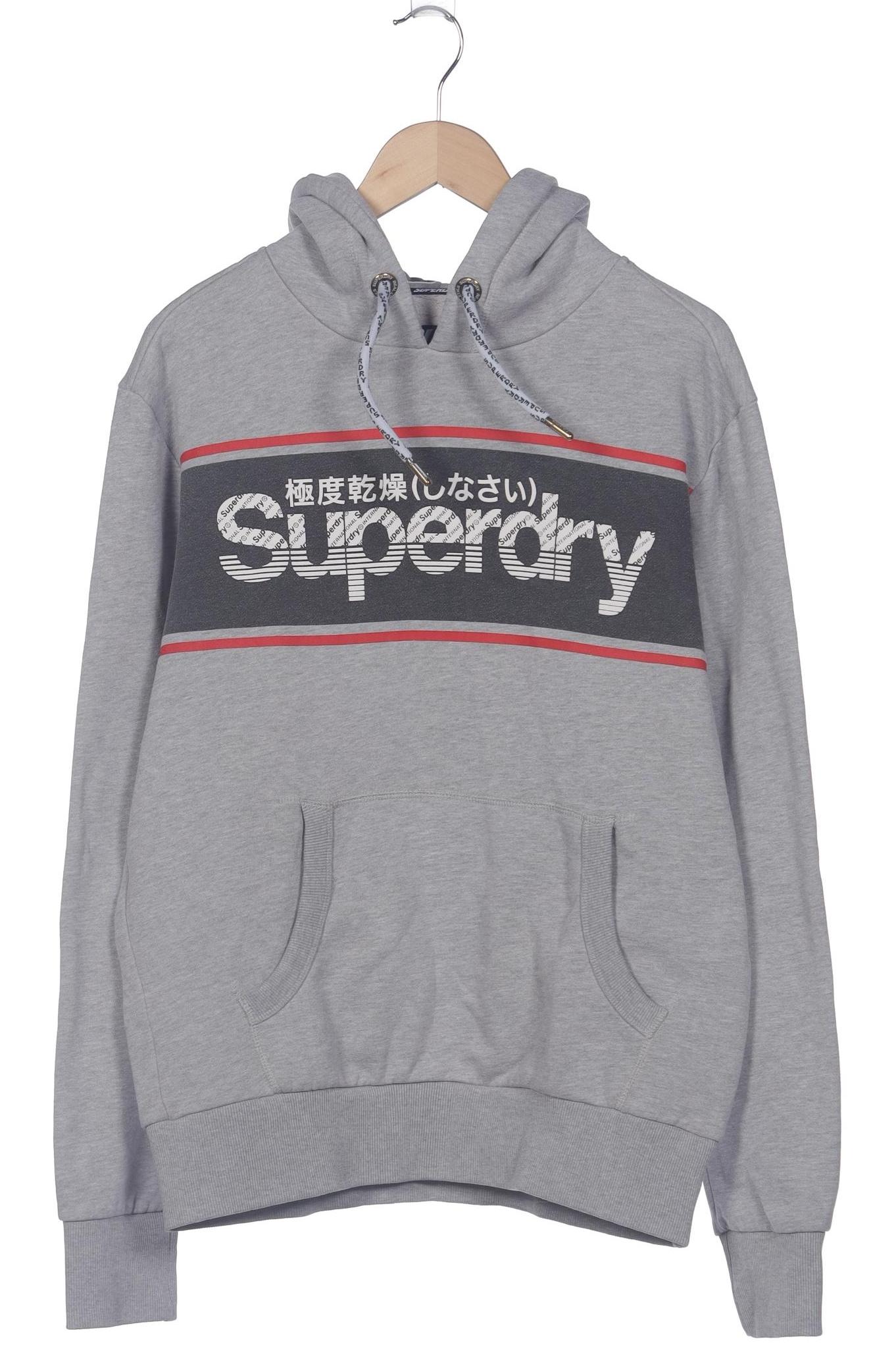 

Superdry Herren Kapuzenpullover, grau, Gr. 54