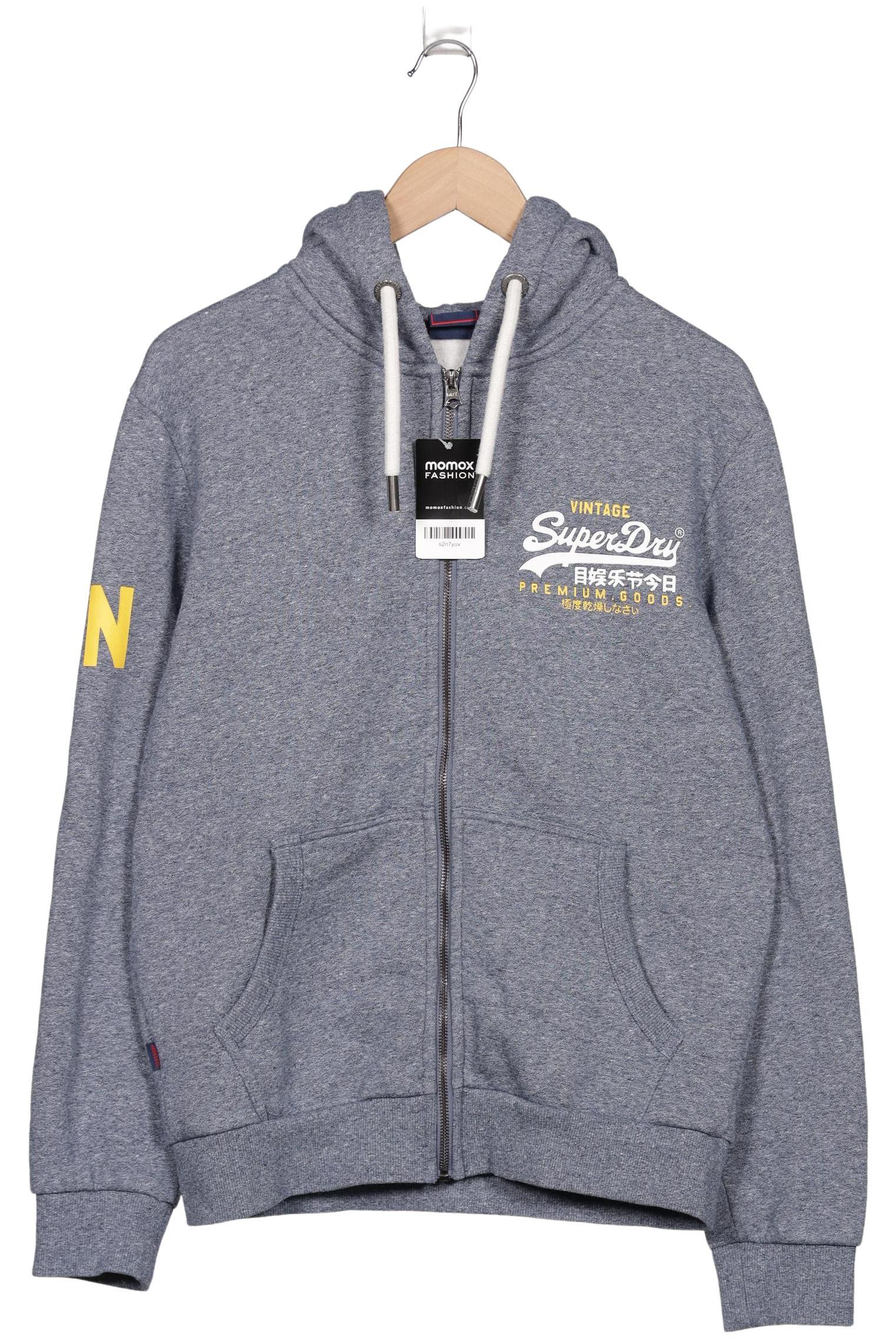 

Superdry Herren Kapuzenpullover, grau, Gr. 48