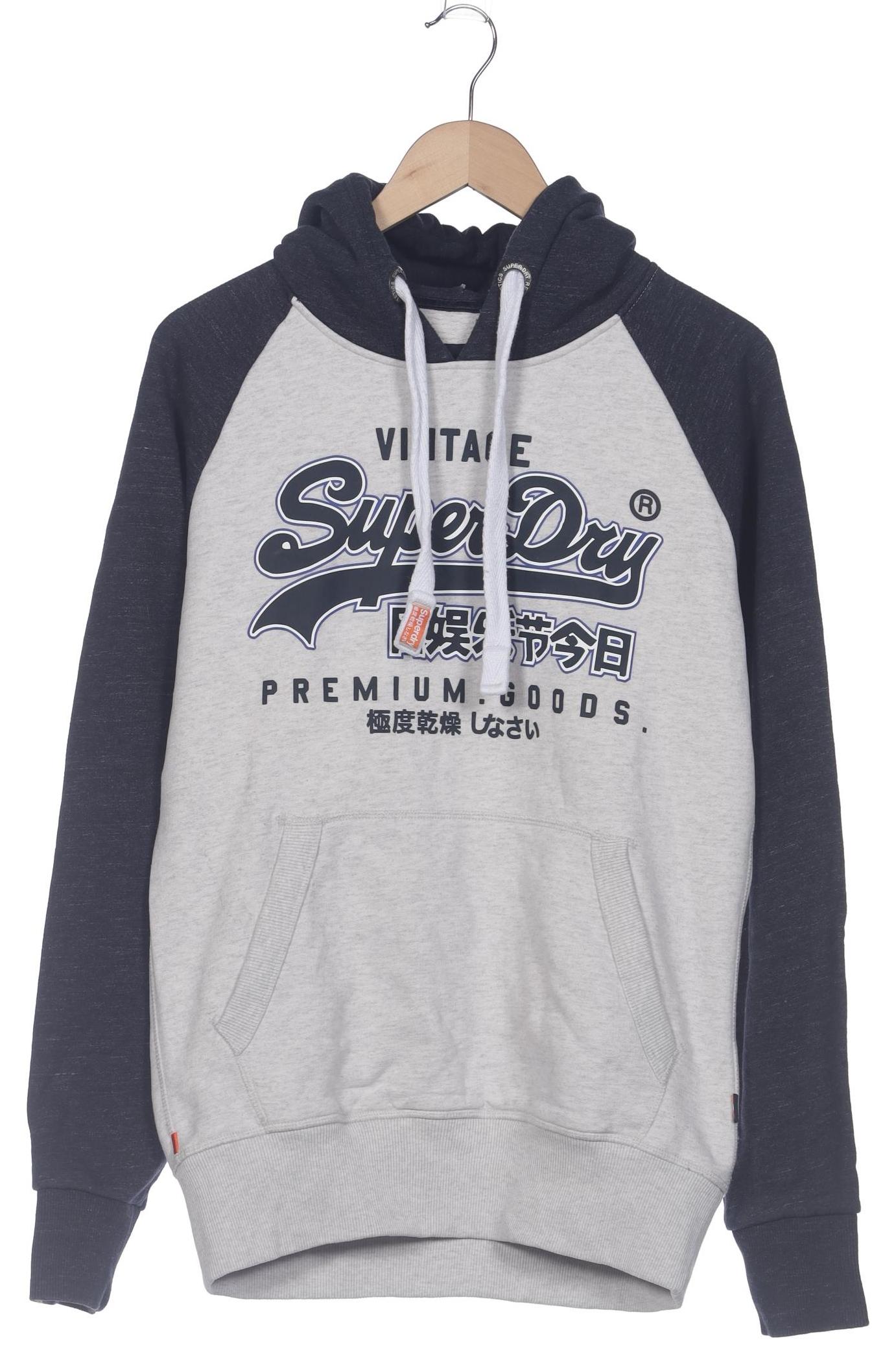 

Superdry Herren Kapuzenpullover, grau, Gr. 48