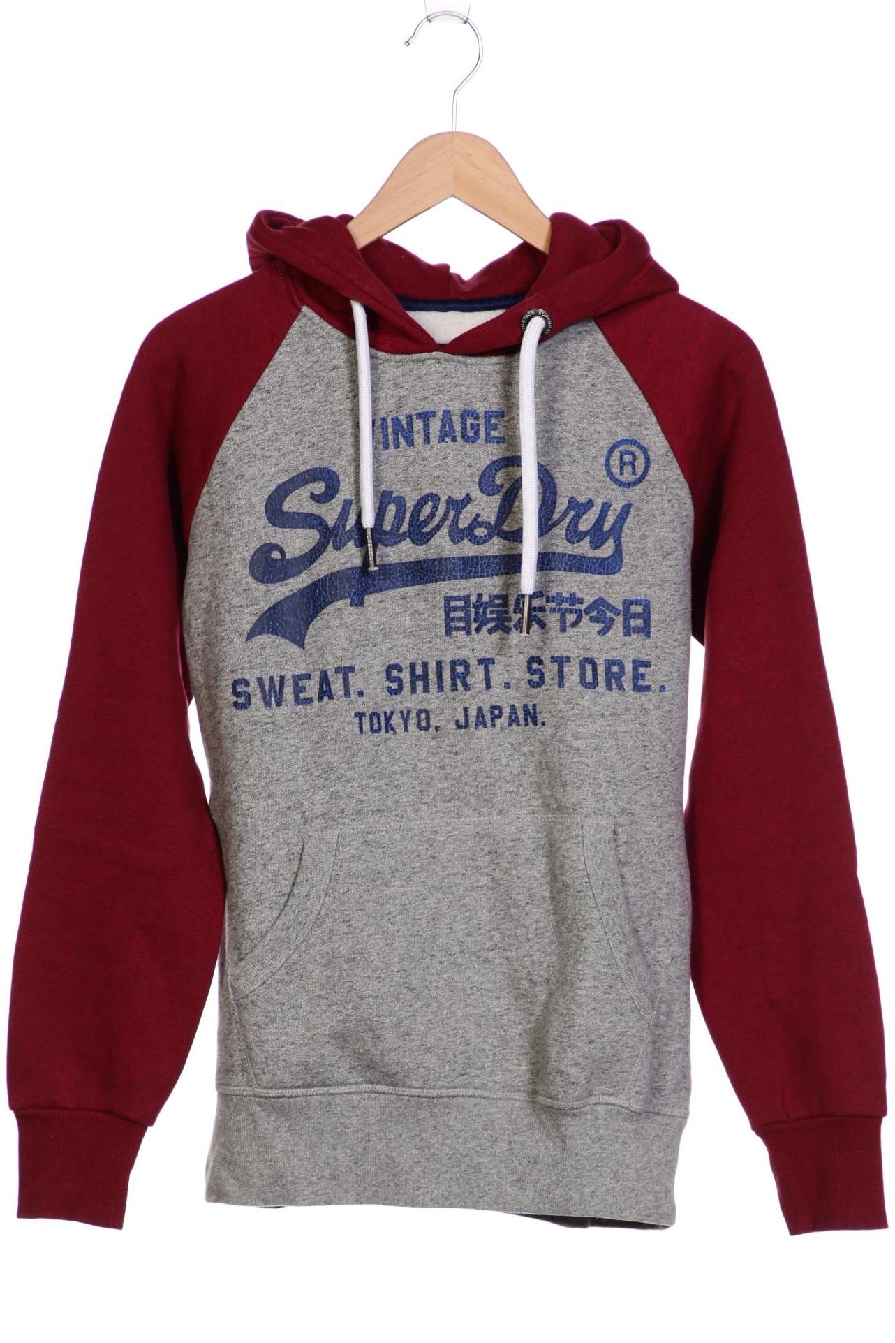

Superdry Herren Kapuzenpullover, grau, Gr. 46
