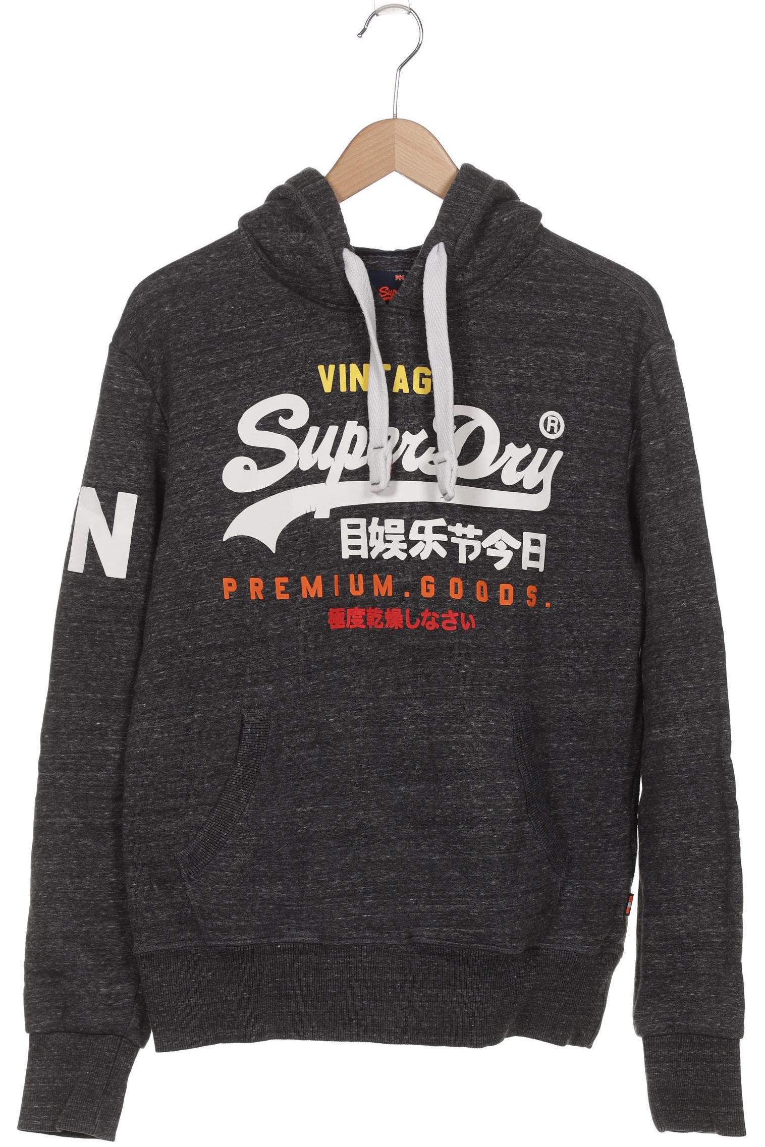 

Superdry Herren Kapuzenpullover, grau, Gr. 52