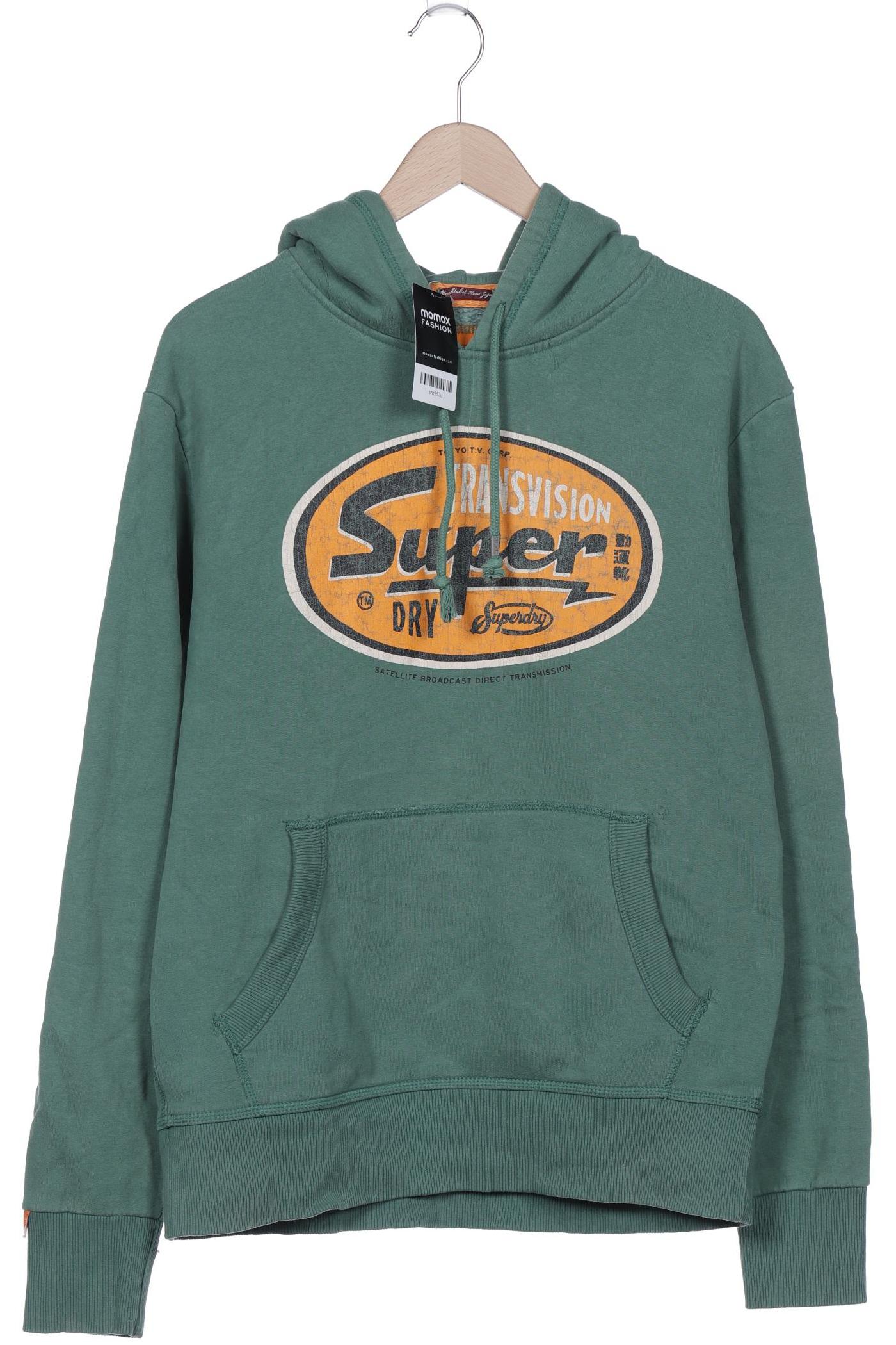 

Superdry Herren Kapuzenpullover, grün, Gr. 48