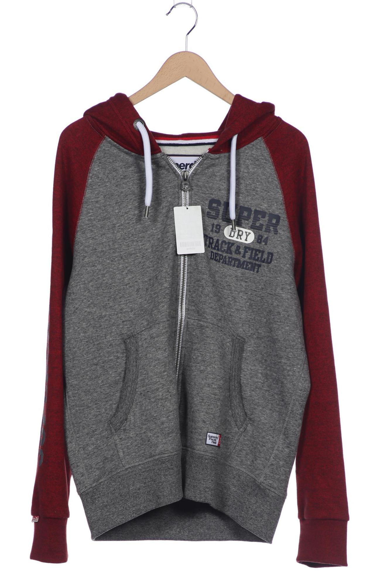 

Superdry Herren Kapuzenpullover, grau, Gr. 56