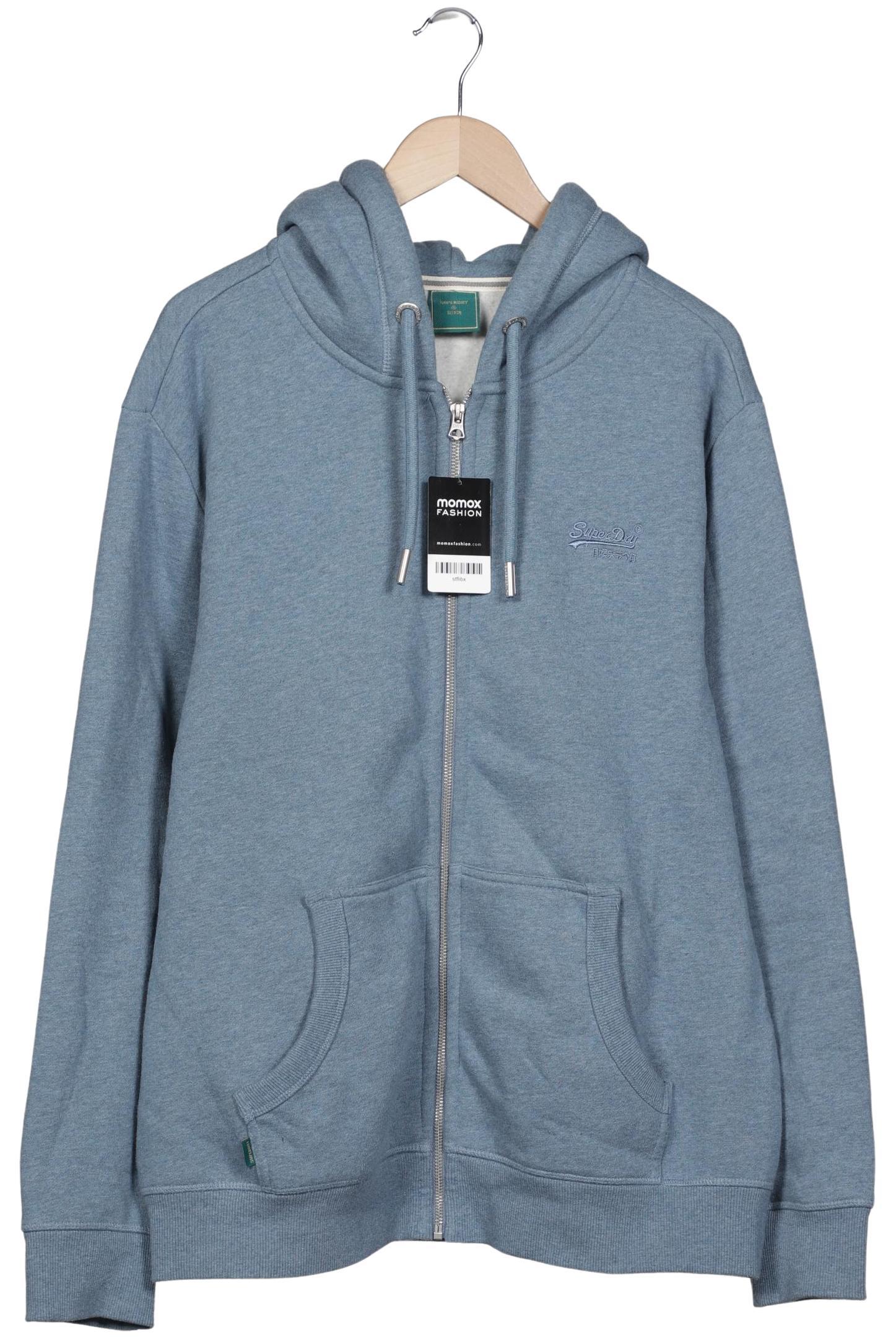 

Superdry Herren Kapuzenpullover, blau, Gr. 58