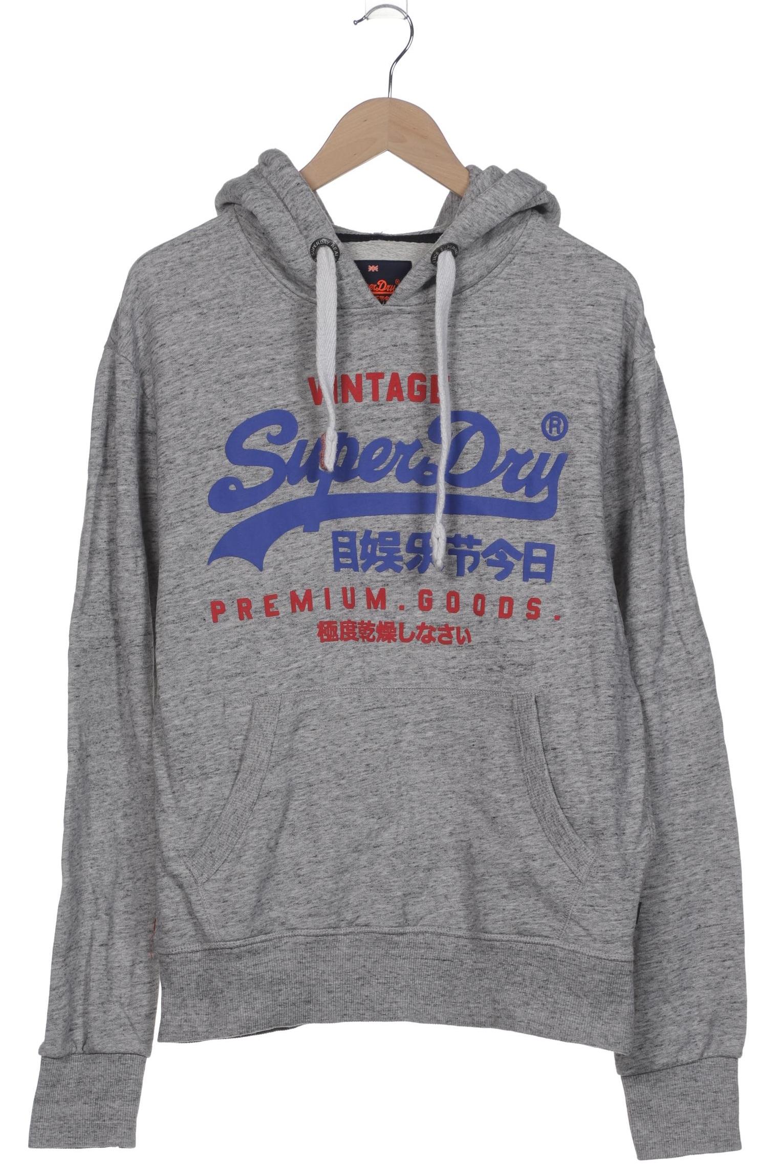 

Superdry Herren Kapuzenpullover, grau, Gr. 52