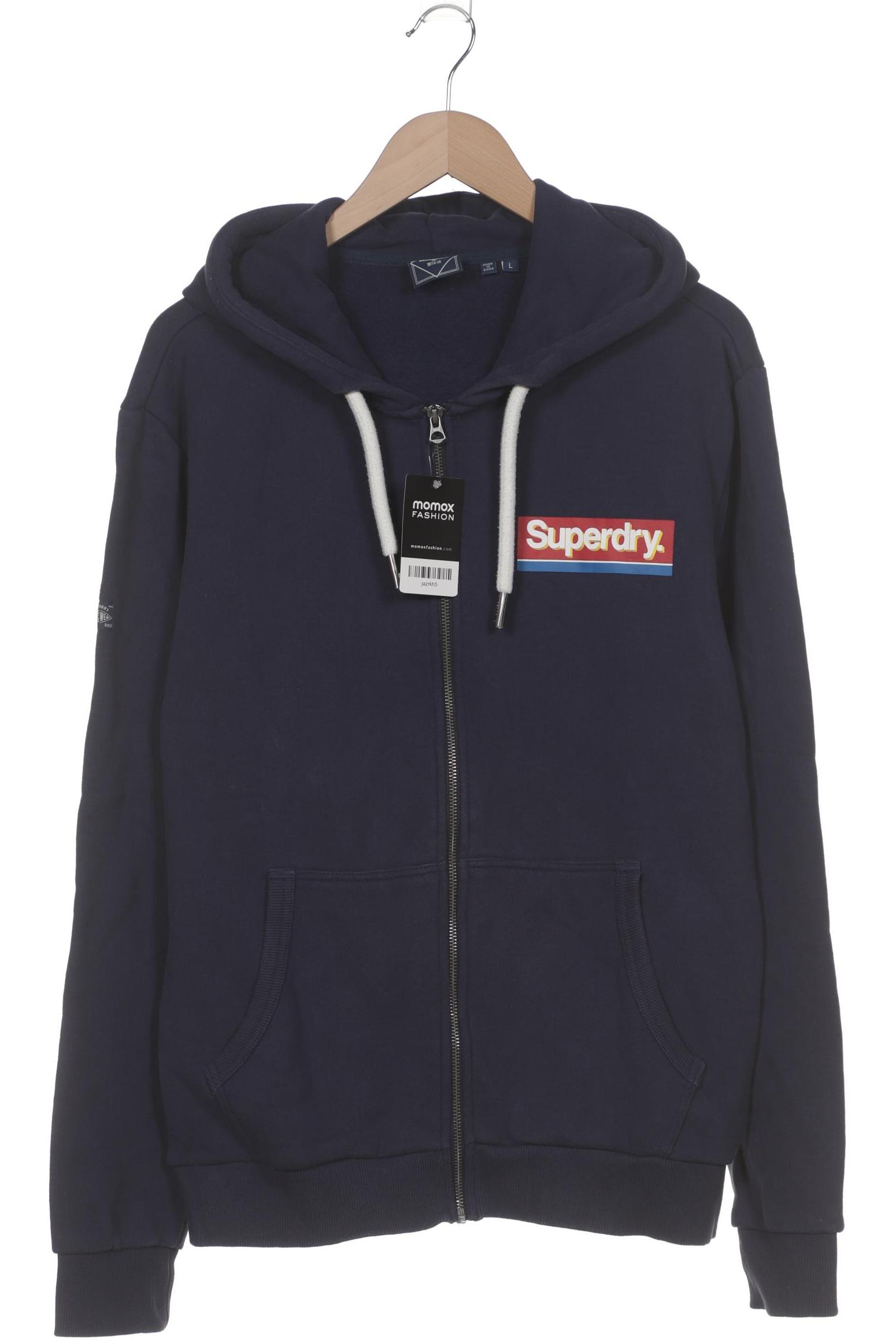 

Superdry Herren Kapuzenpullover, marineblau, Gr. 52