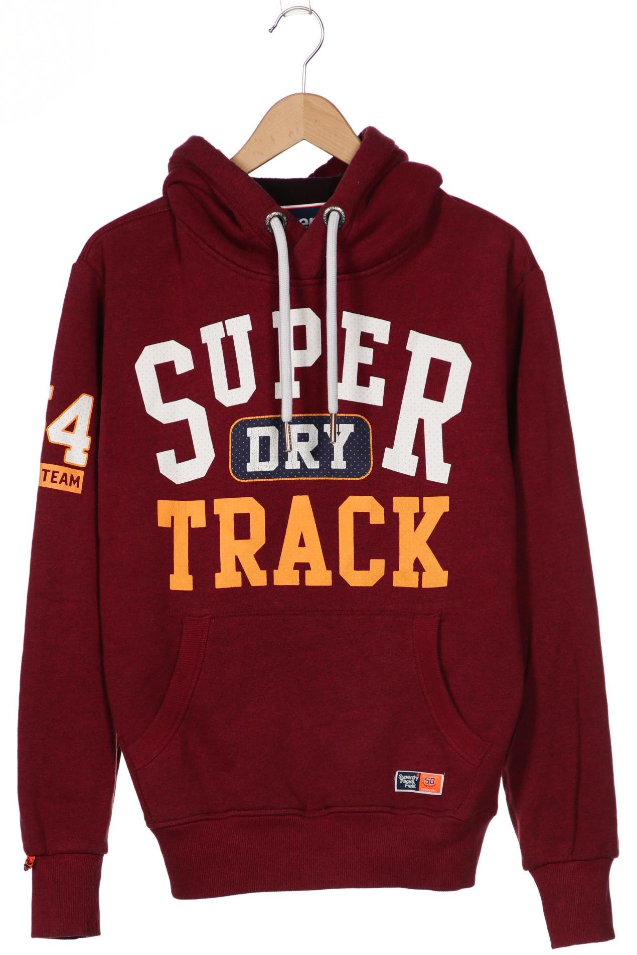 

Superdry Herren Kapuzenpullover, bordeaux