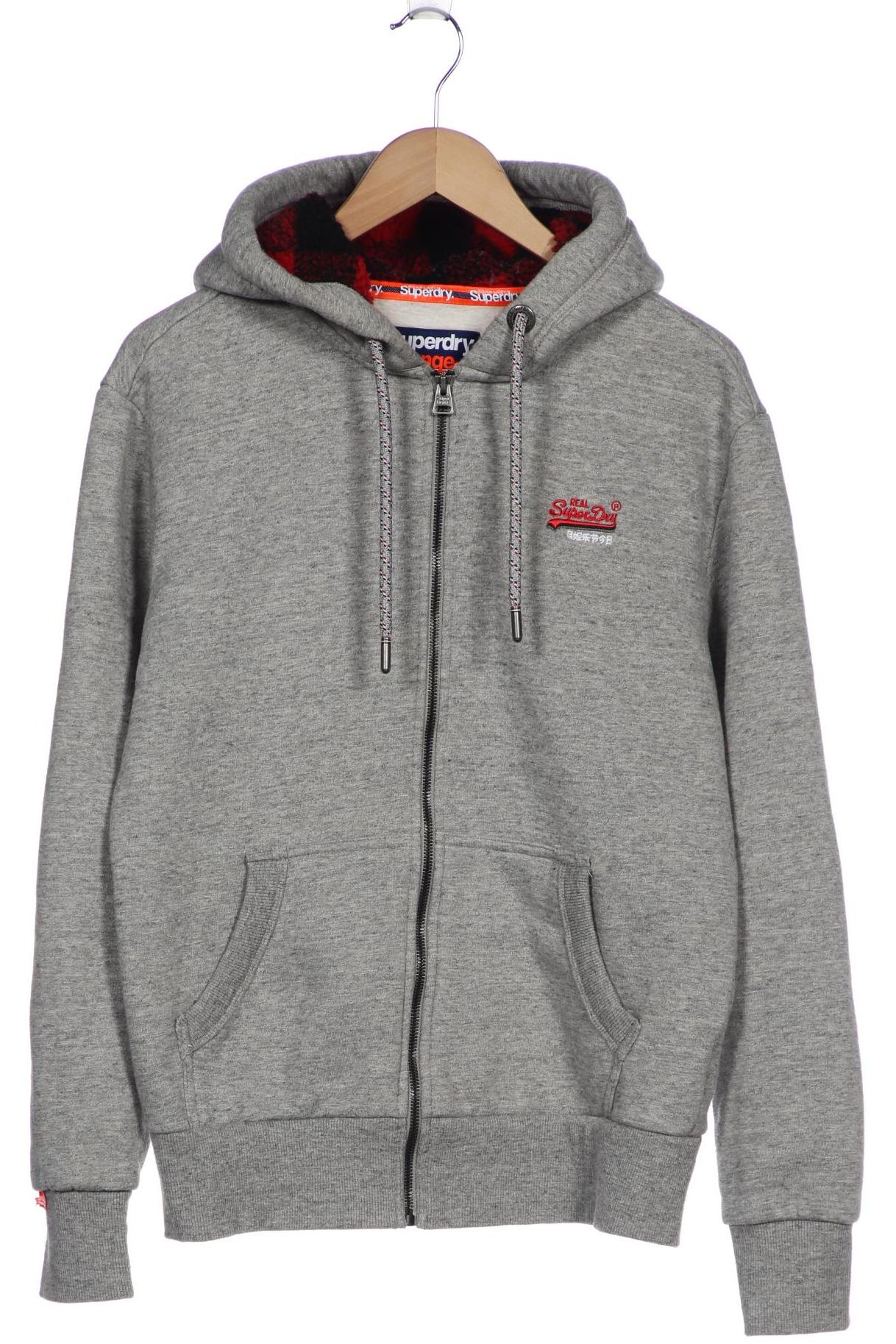 

Superdry Herren Kapuzenpullover, grau, Gr. 48