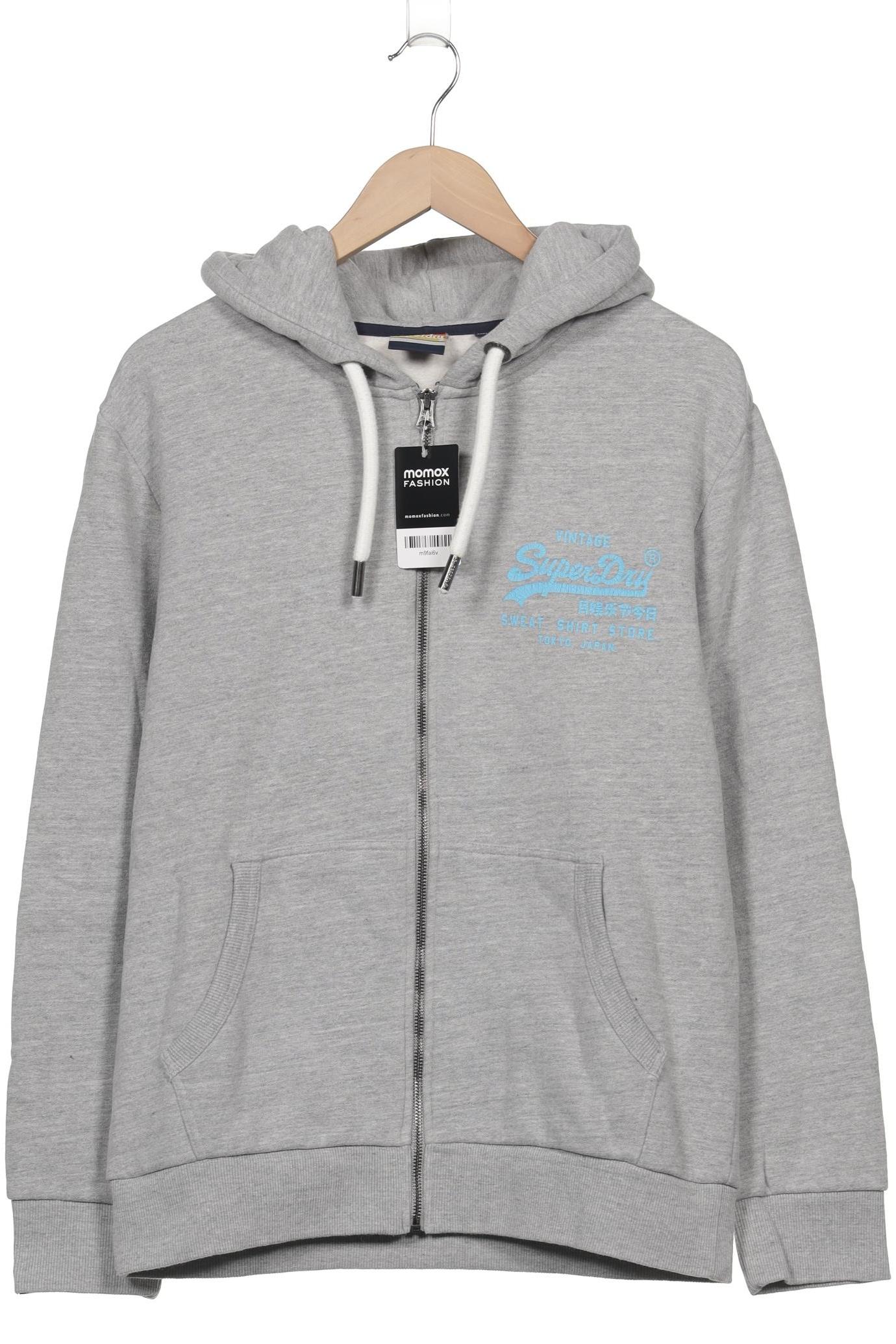 

Superdry Herren Kapuzenpullover, grau, Gr. 52