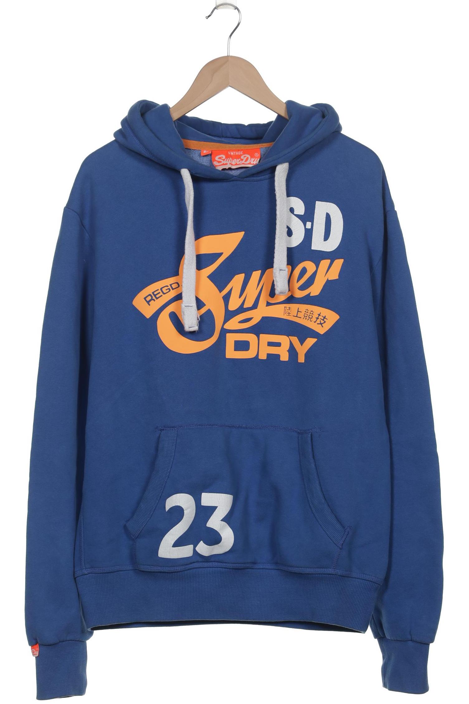 

Superdry Herren Kapuzenpullover, blau, Gr. 52