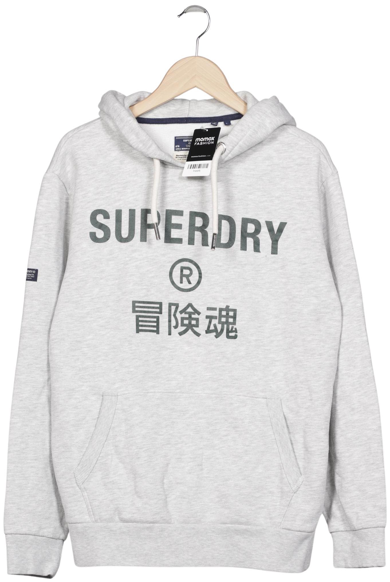 

Superdry Herren Kapuzenpullover, grau, Gr. 52