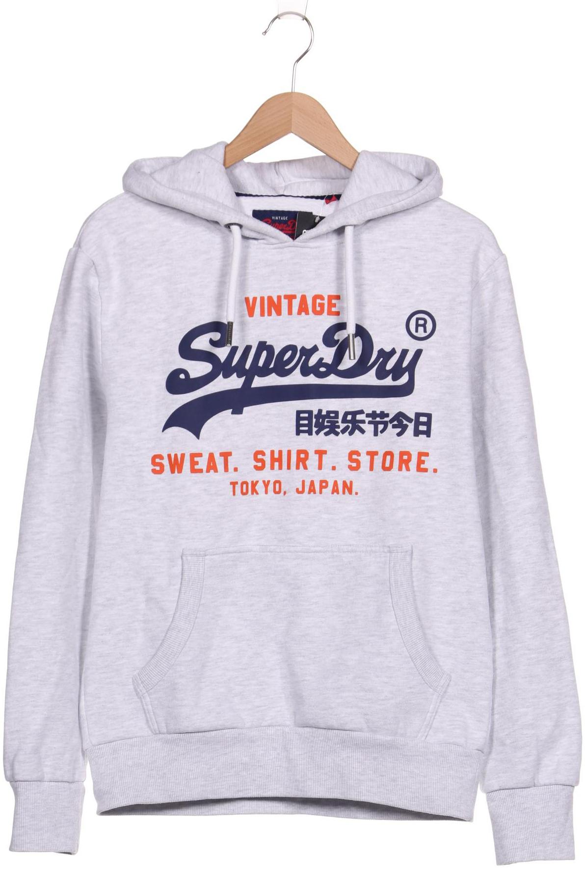 

Superdry Herren Kapuzenpullover, grau, Gr. 52