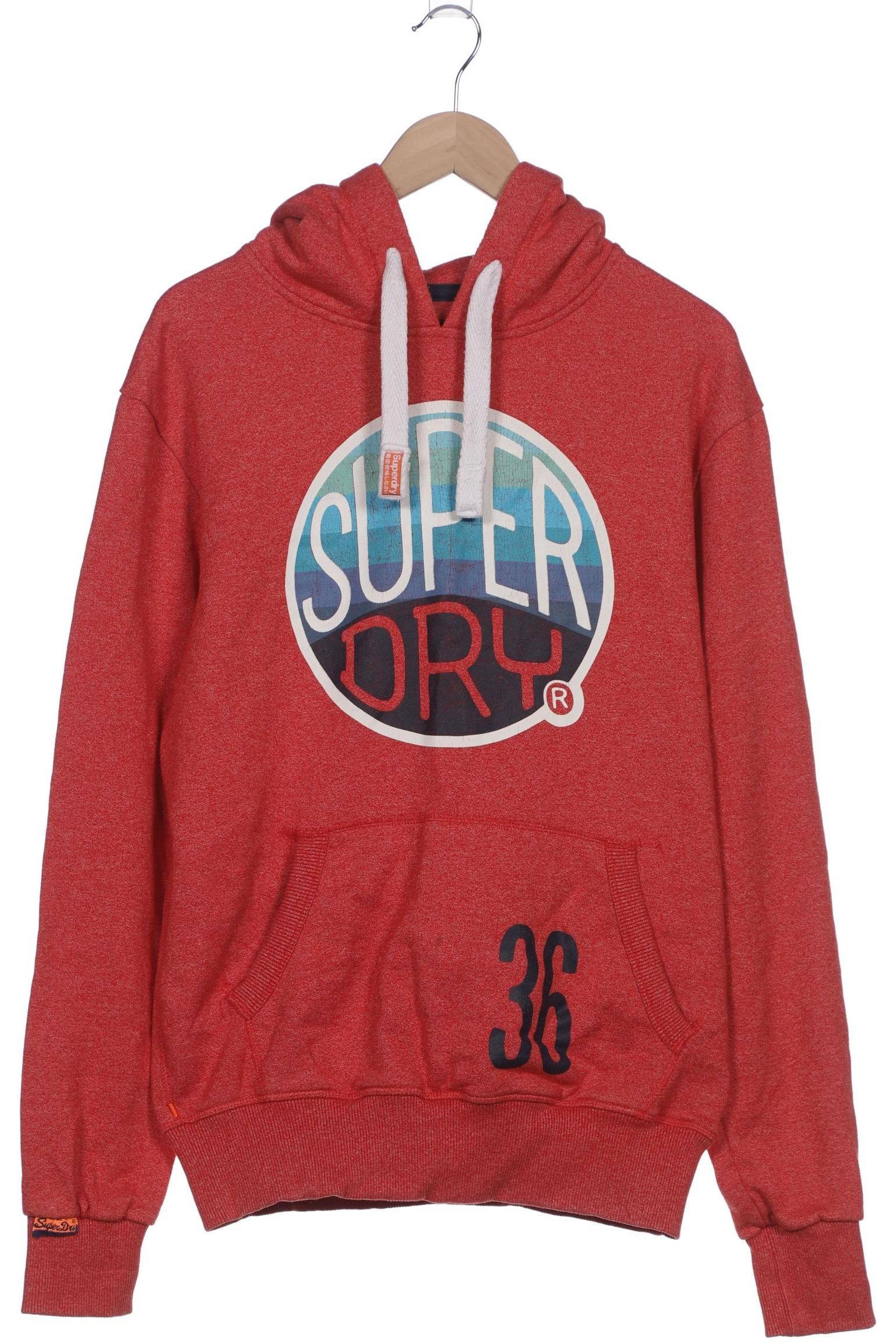 

Superdry Herren Kapuzenpullover, rot, Gr. 48