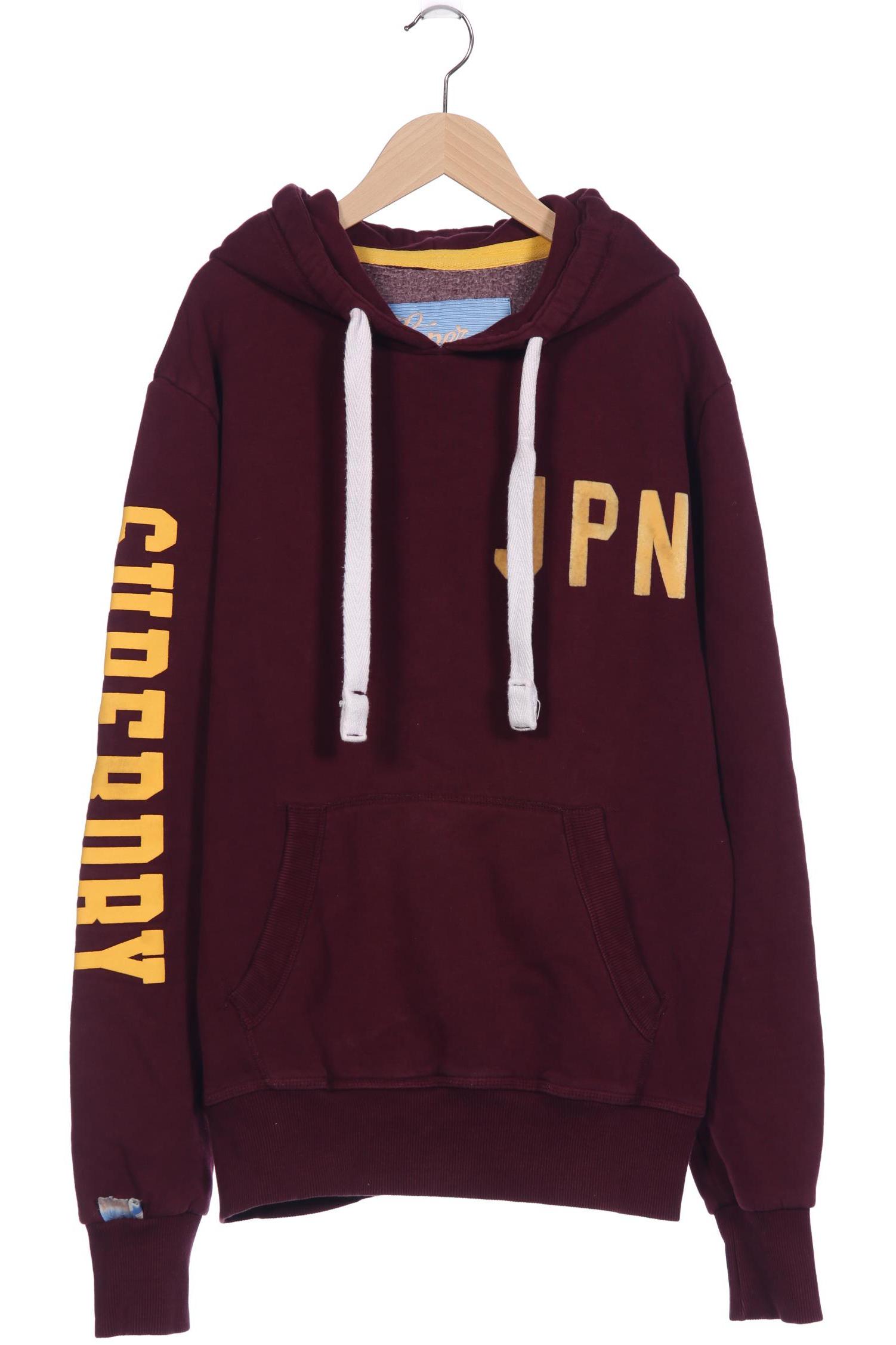 

Superdry Herren Kapuzenpullover, bordeaux, Gr. 48