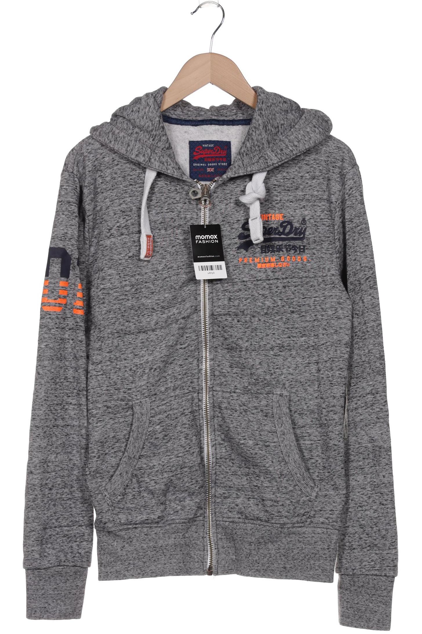 

Superdry Herren Kapuzenpullover, grau, Gr. 48