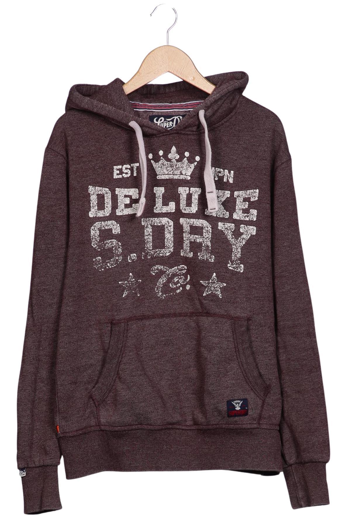 

Superdry Herren Kapuzenpullover, bordeaux, Gr. 52