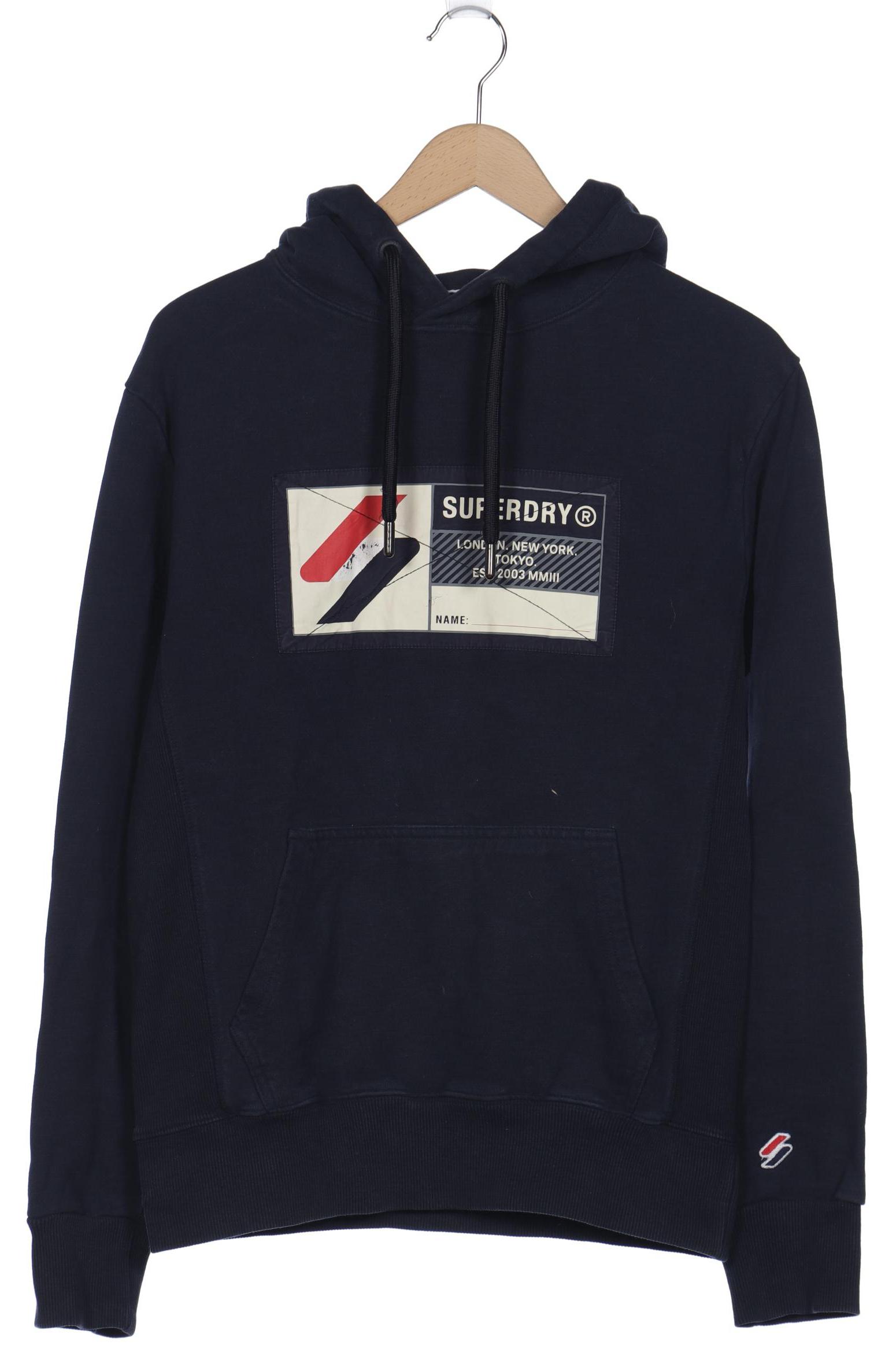 

Superdry Herren Kapuzenpullover, marineblau