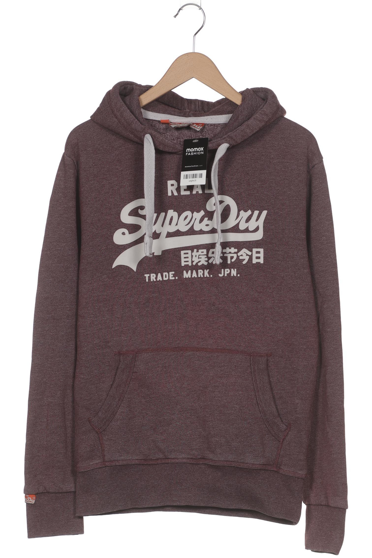 

Superdry Herren Kapuzenpullover, bordeaux, Gr. 48