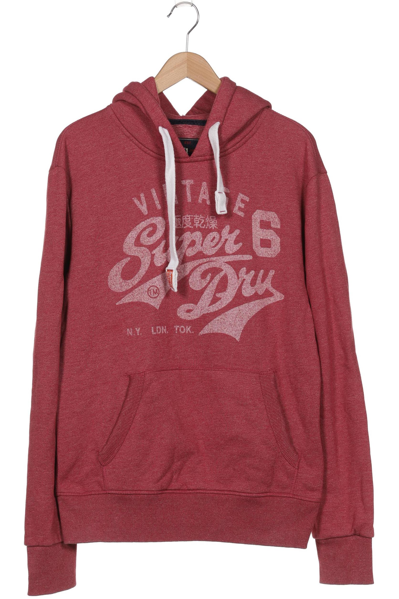 

Superdry Herren Kapuzenpullover, rot, Gr. 52