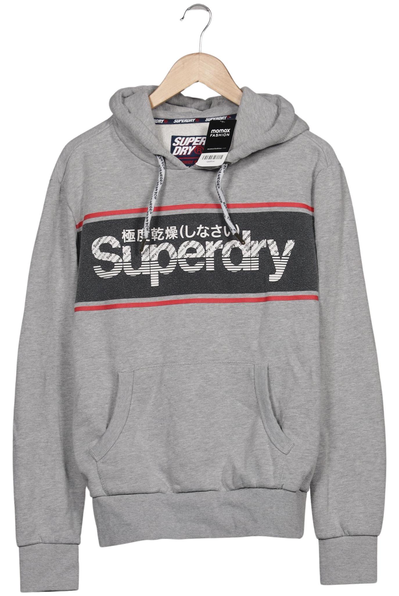 

Superdry Herren Kapuzenpullover, grau, Gr. 48