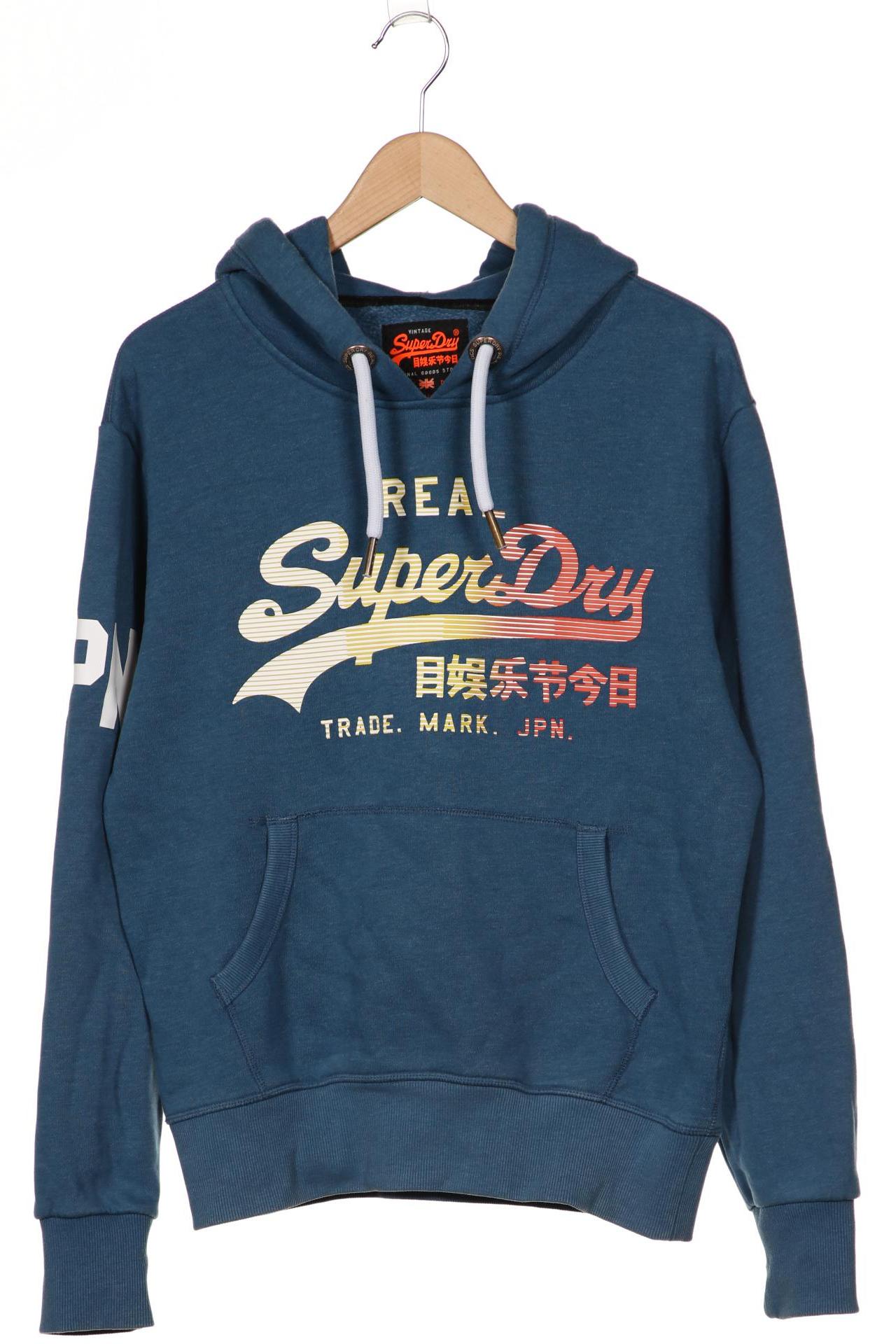 

Superdry Herren Kapuzenpullover, blau