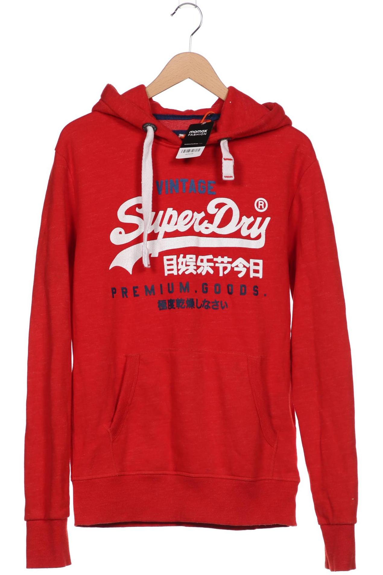 

Superdry Herren Kapuzenpullover, rot, Gr. 48