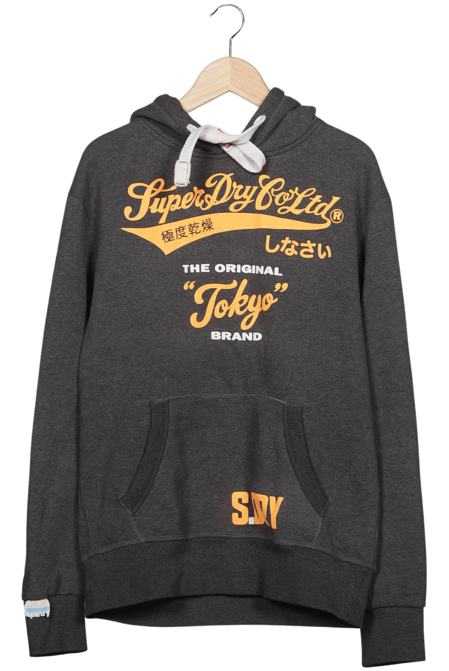 

Superdry Herren Kapuzenpullover, grau, Gr. 52