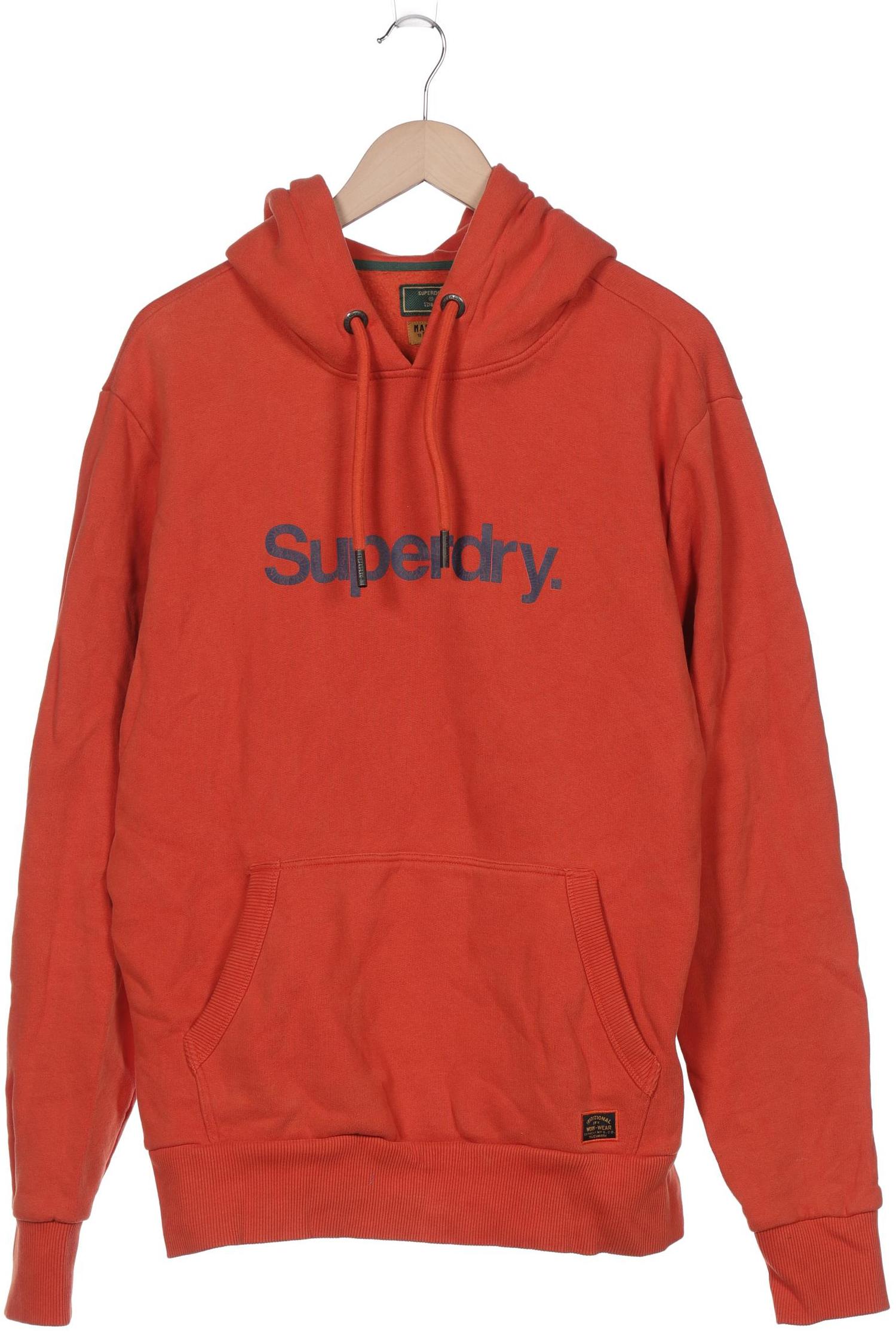 

Superdry Herren Kapuzenpullover, orange, Gr. 54