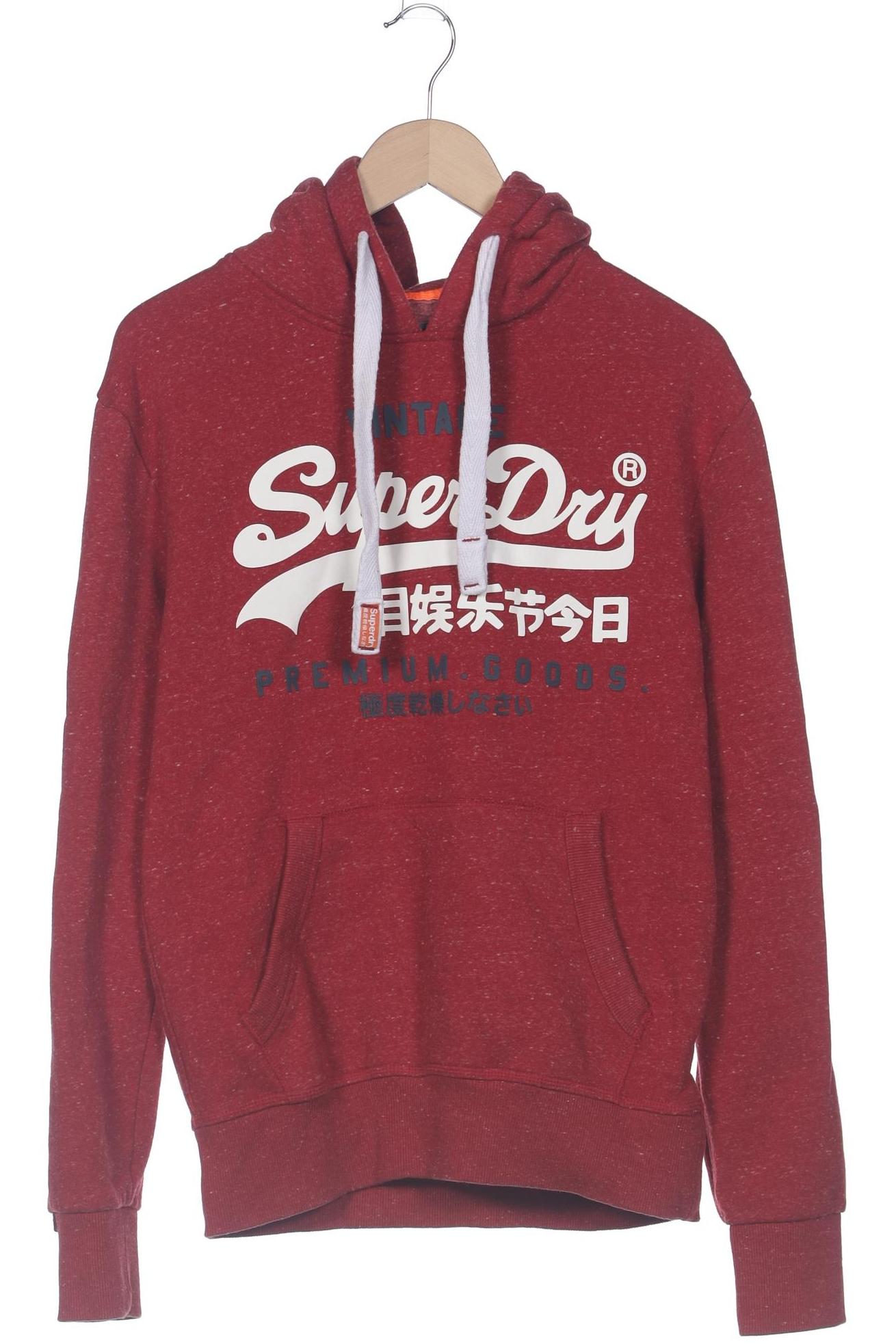 

Superdry Herren Kapuzenpullover, rot, Gr. 46