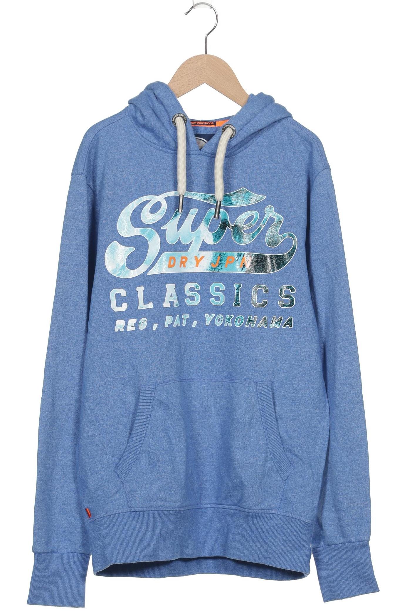 

Superdry Herren Kapuzenpullover, blau, Gr. 52