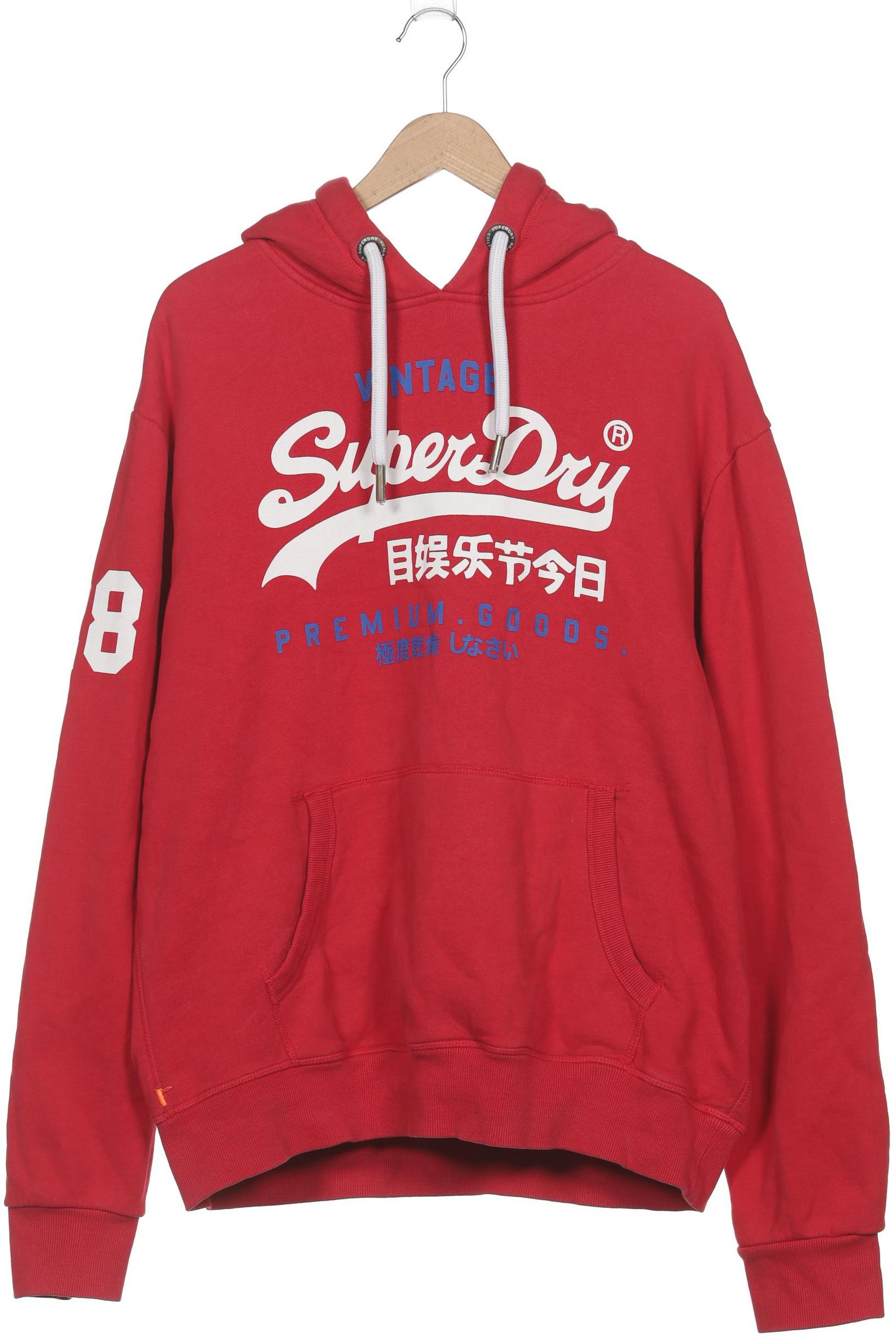 

Superdry Herren Kapuzenpullover, rot, Gr. 58