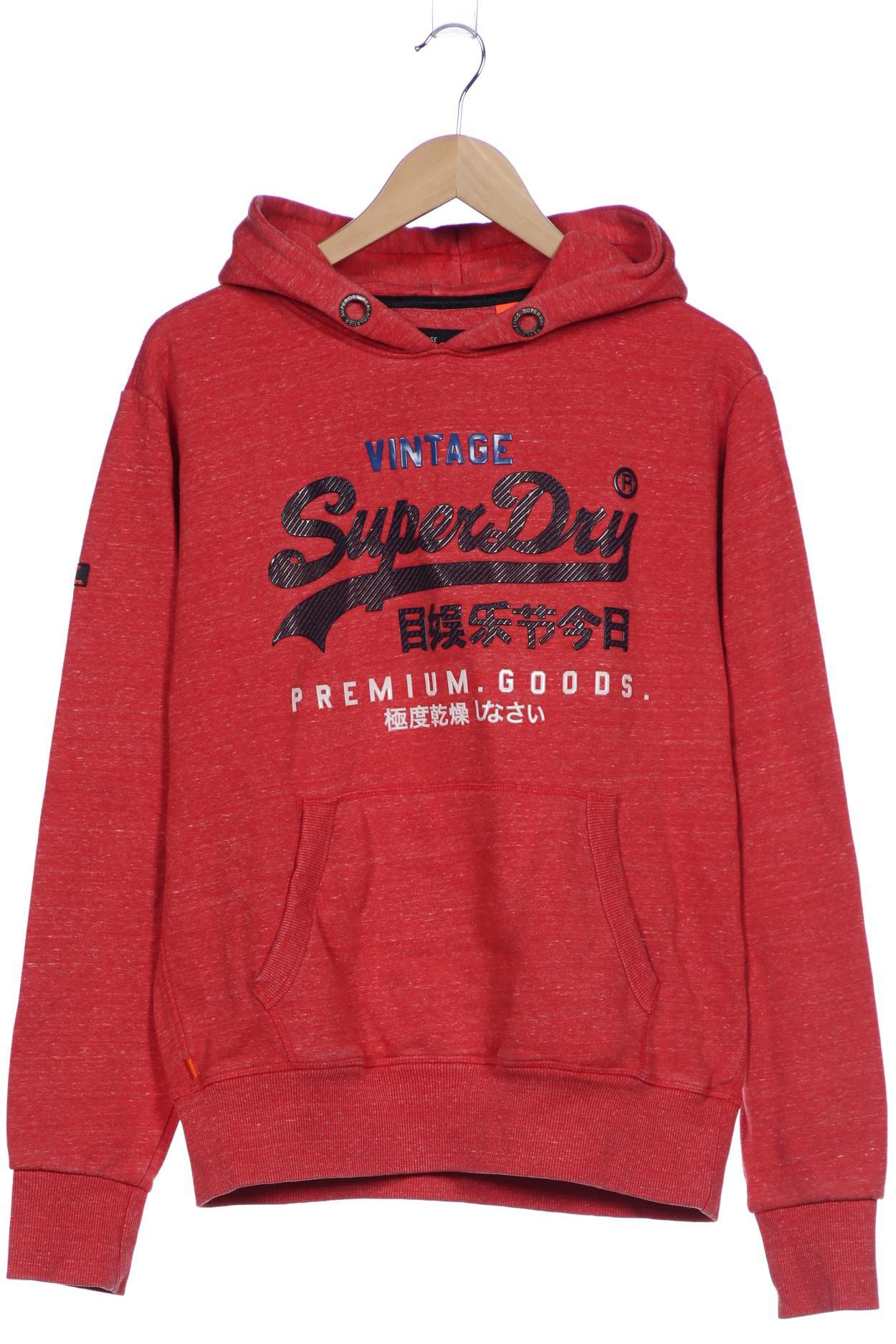 

Superdry Herren Kapuzenpullover, rot, Gr. 52
