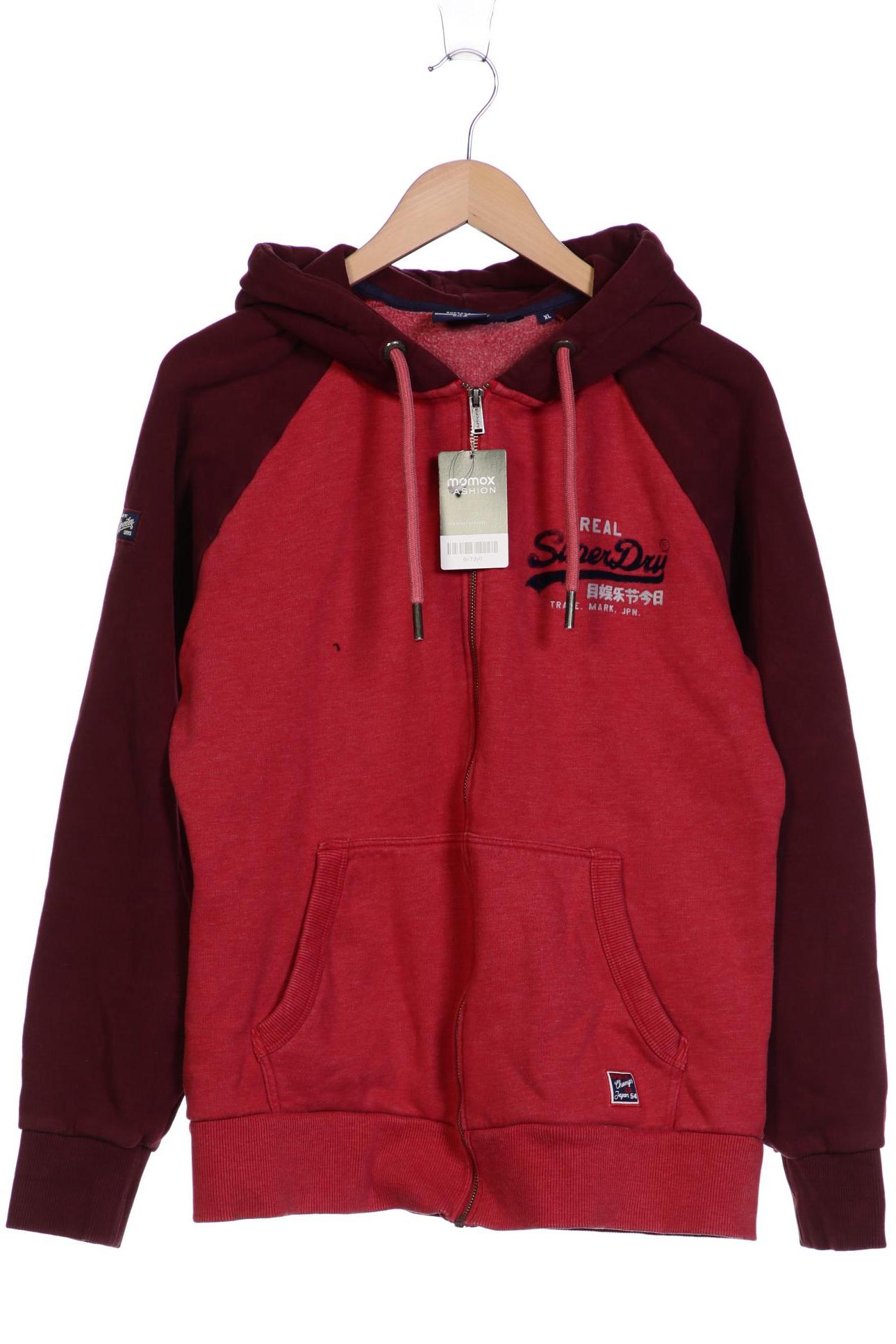 

Superdry Herren Kapuzenpullover, bordeaux