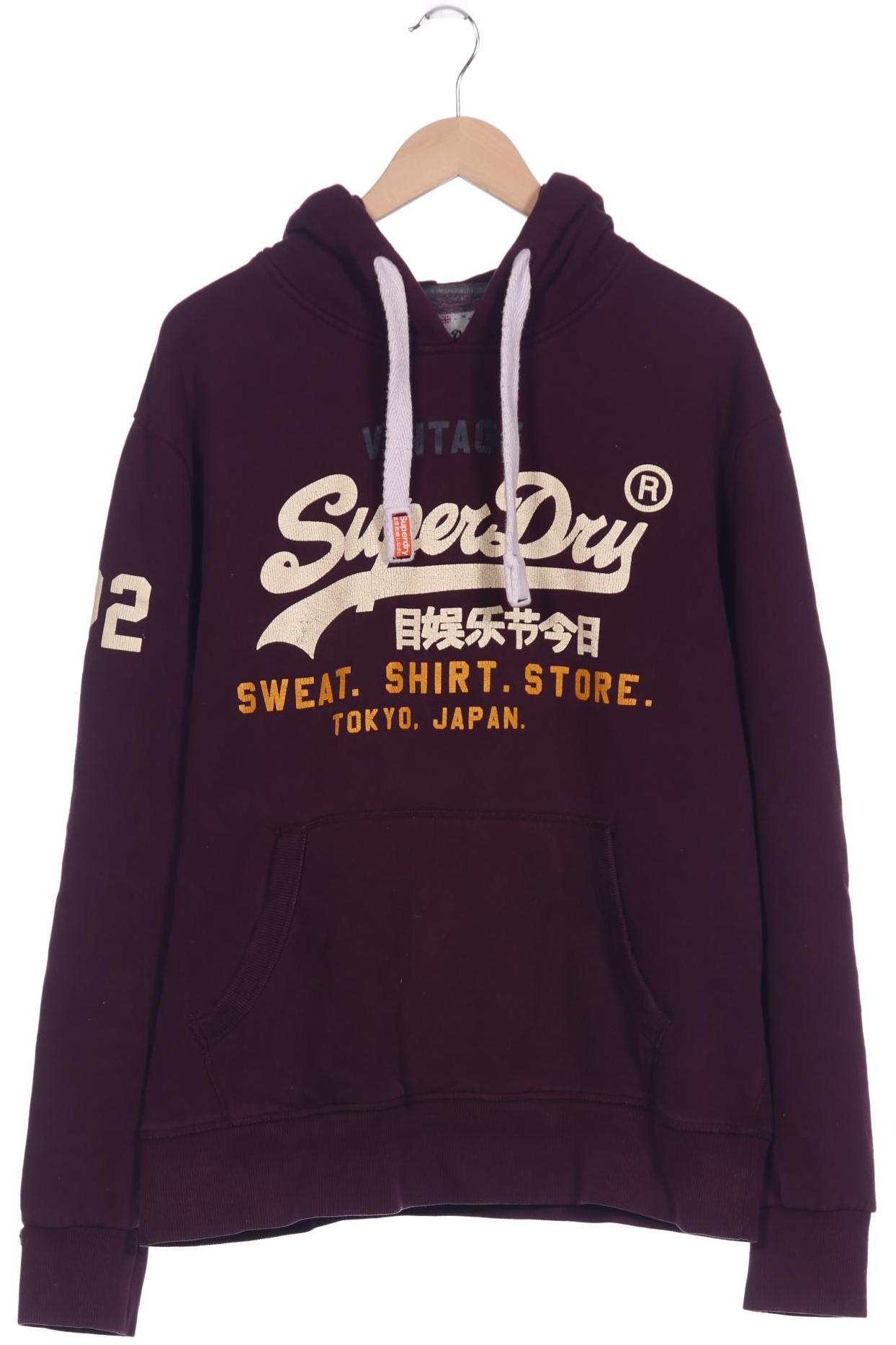 

Superdry Herren Kapuzenpullover, bordeaux, Gr. 56