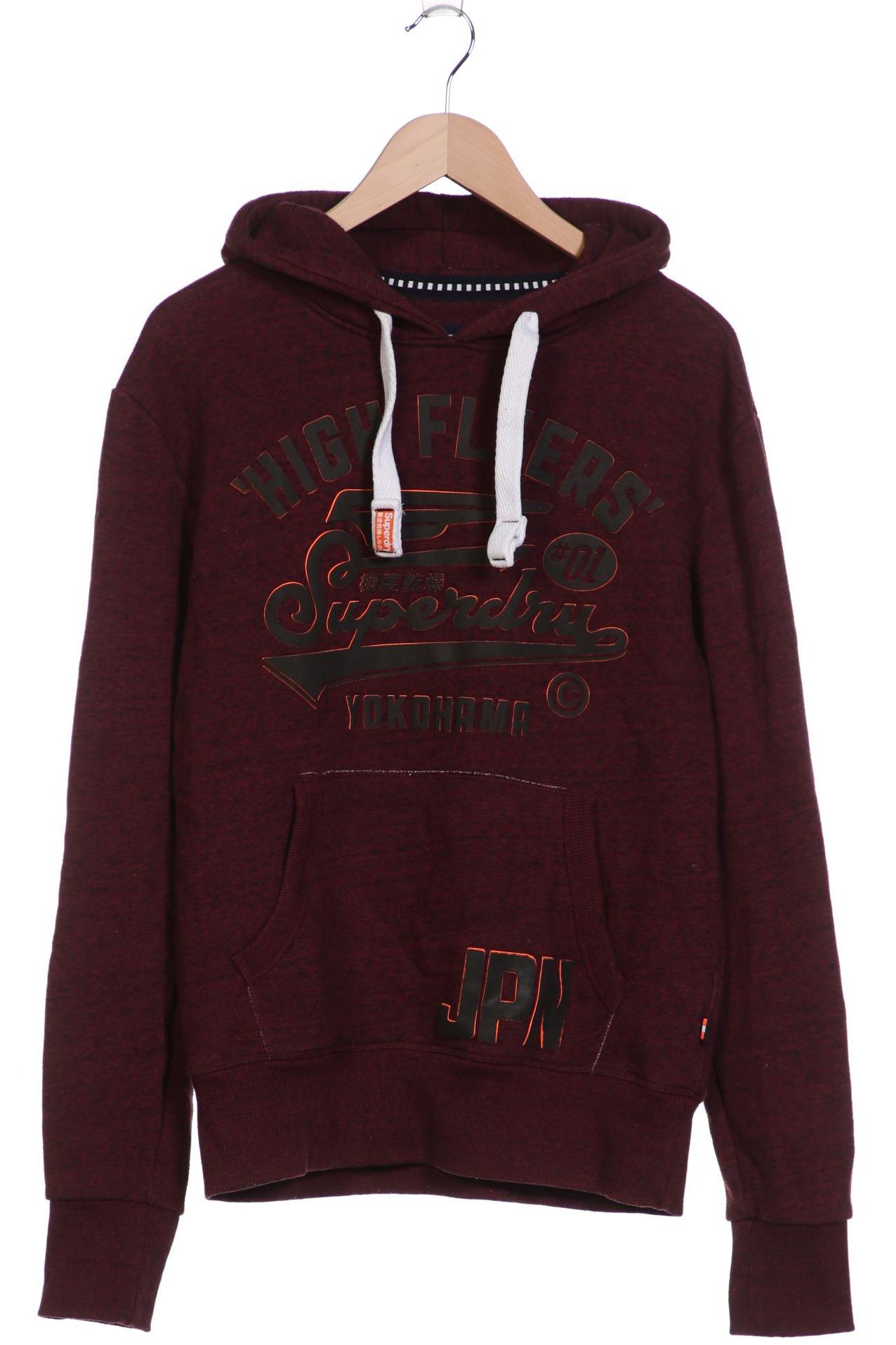 

Superdry Herren Kapuzenpullover, bordeaux, Gr. 48