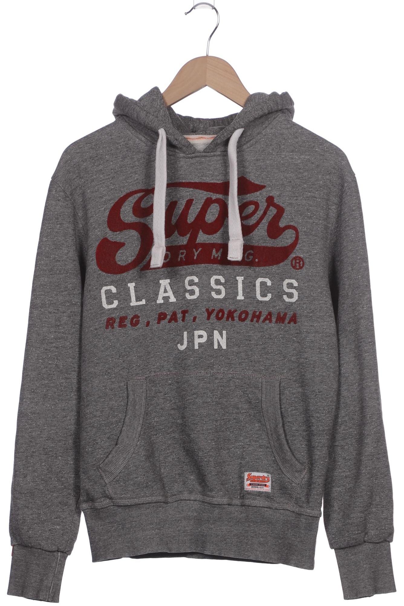 

Superdry Herren Kapuzenpullover, grau, Gr. 46