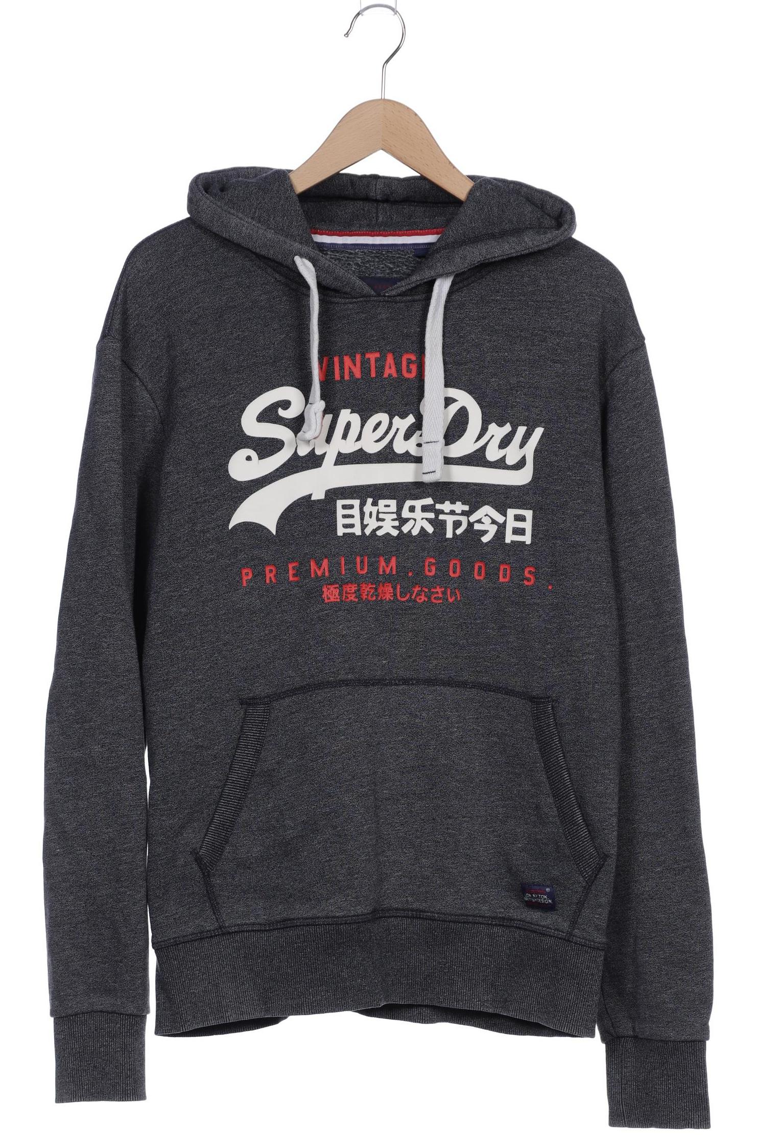 

Superdry Herren Kapuzenpullover, grau, Gr. 54