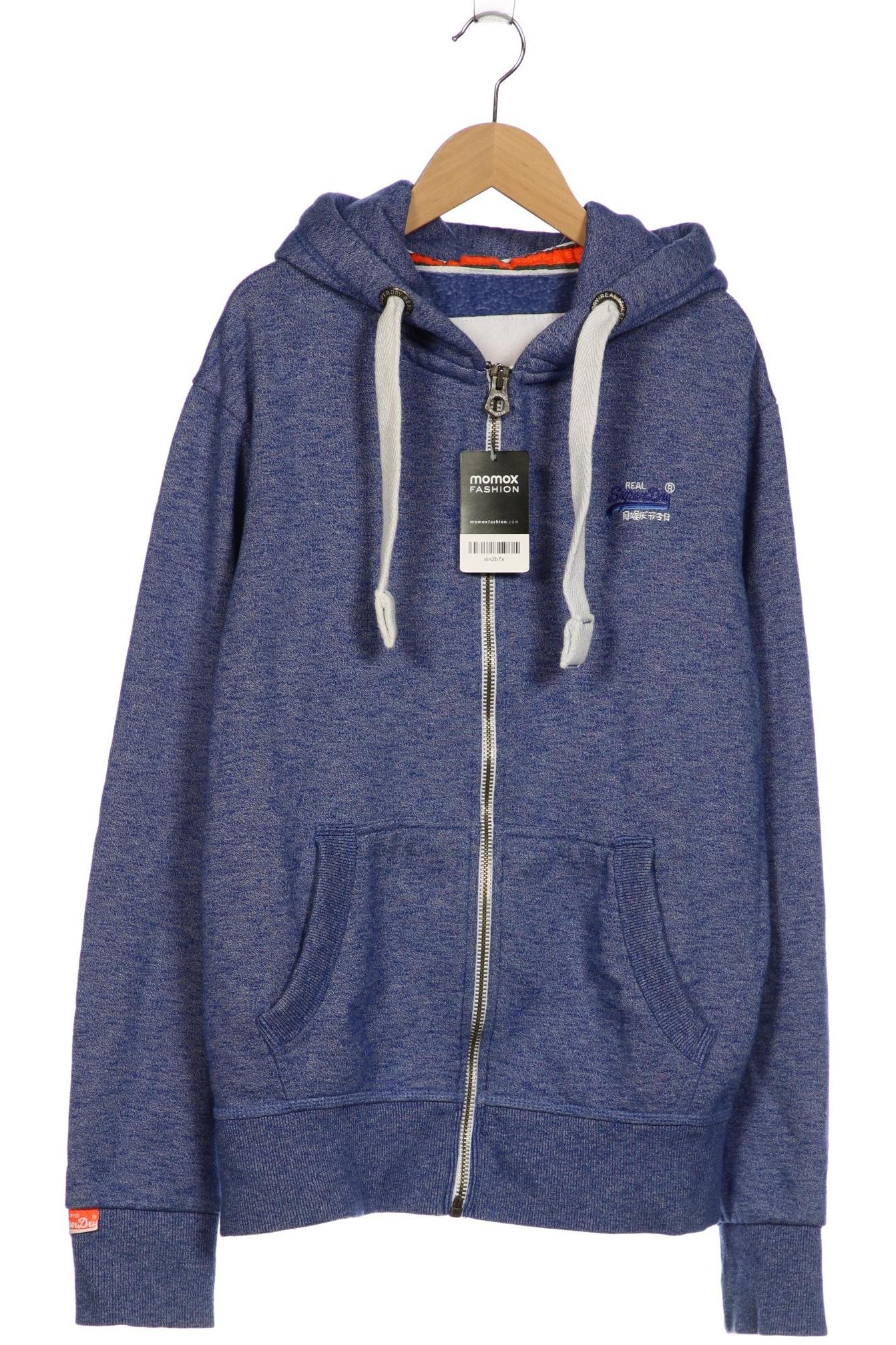 

Superdry Herren Kapuzenpullover, blau, Gr. 52