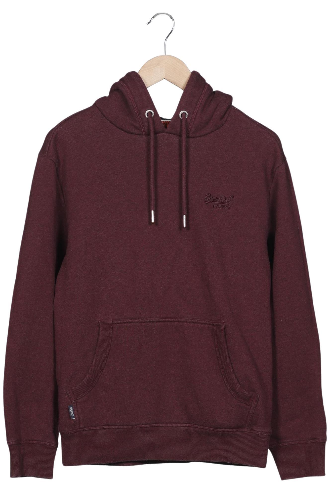 

Superdry Herren Kapuzenpullover, bordeaux, Gr. 48