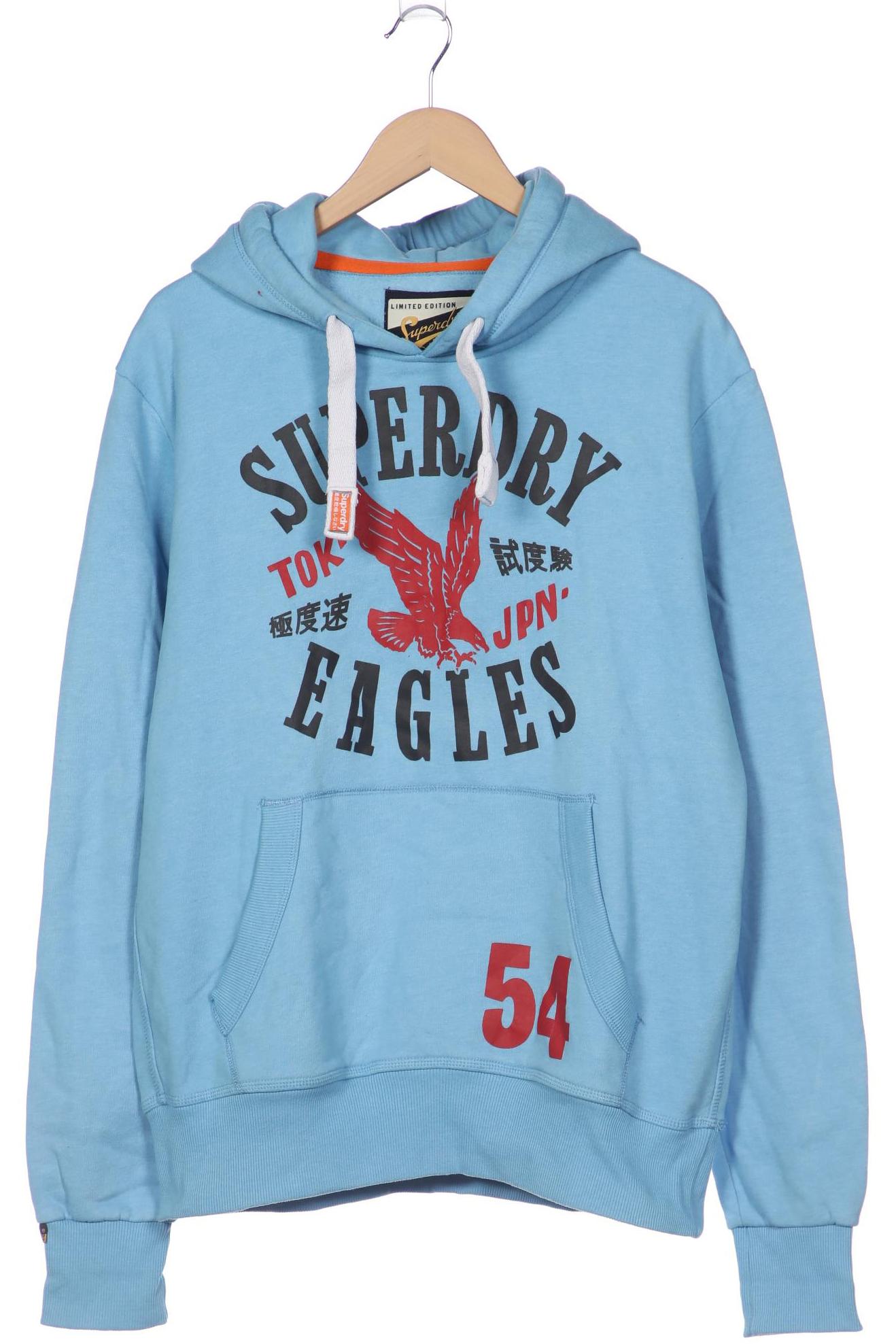 

Superdry Herren Kapuzenpullover, blau