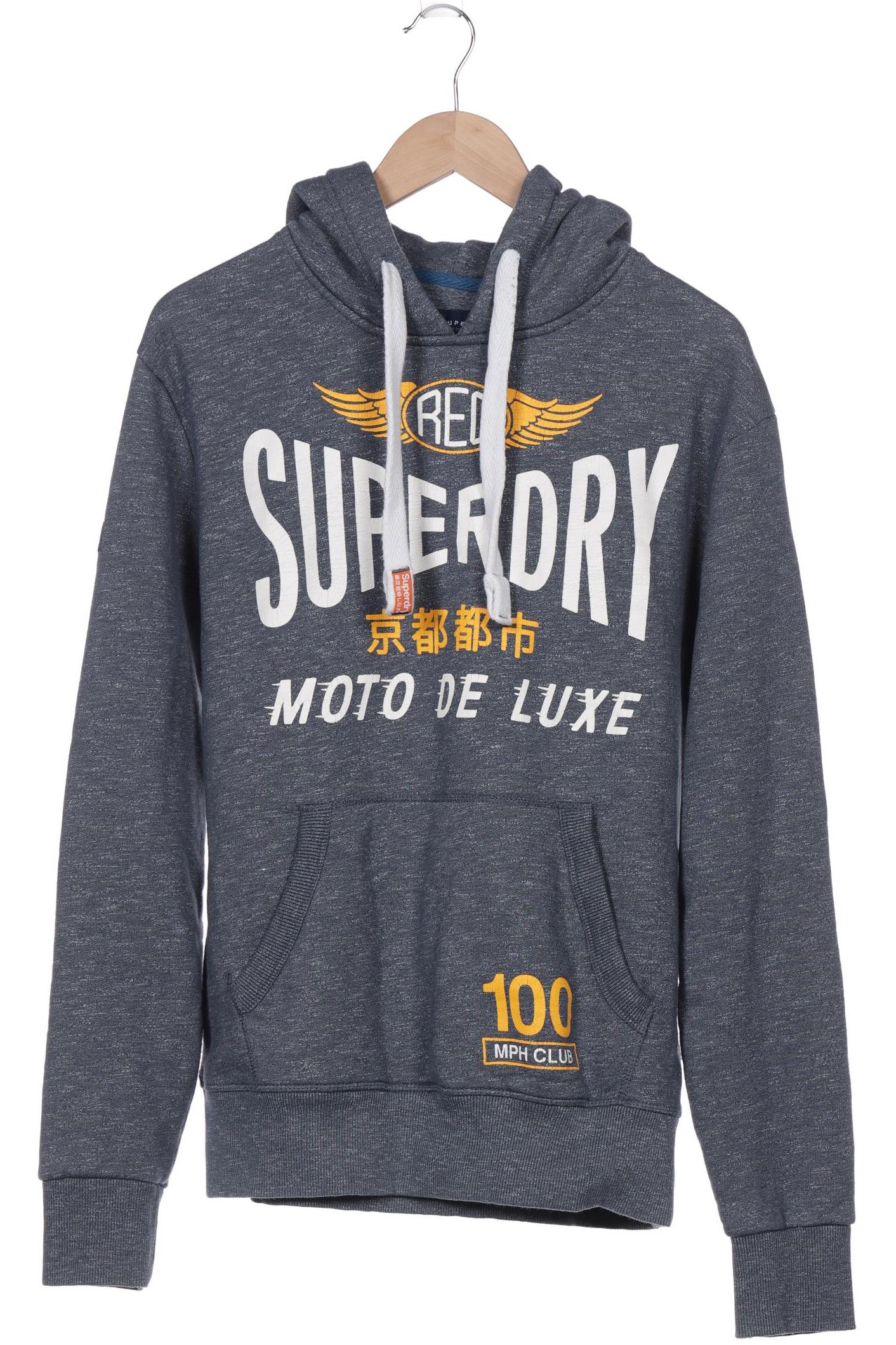 

Superdry Herren Kapuzenpullover, marineblau